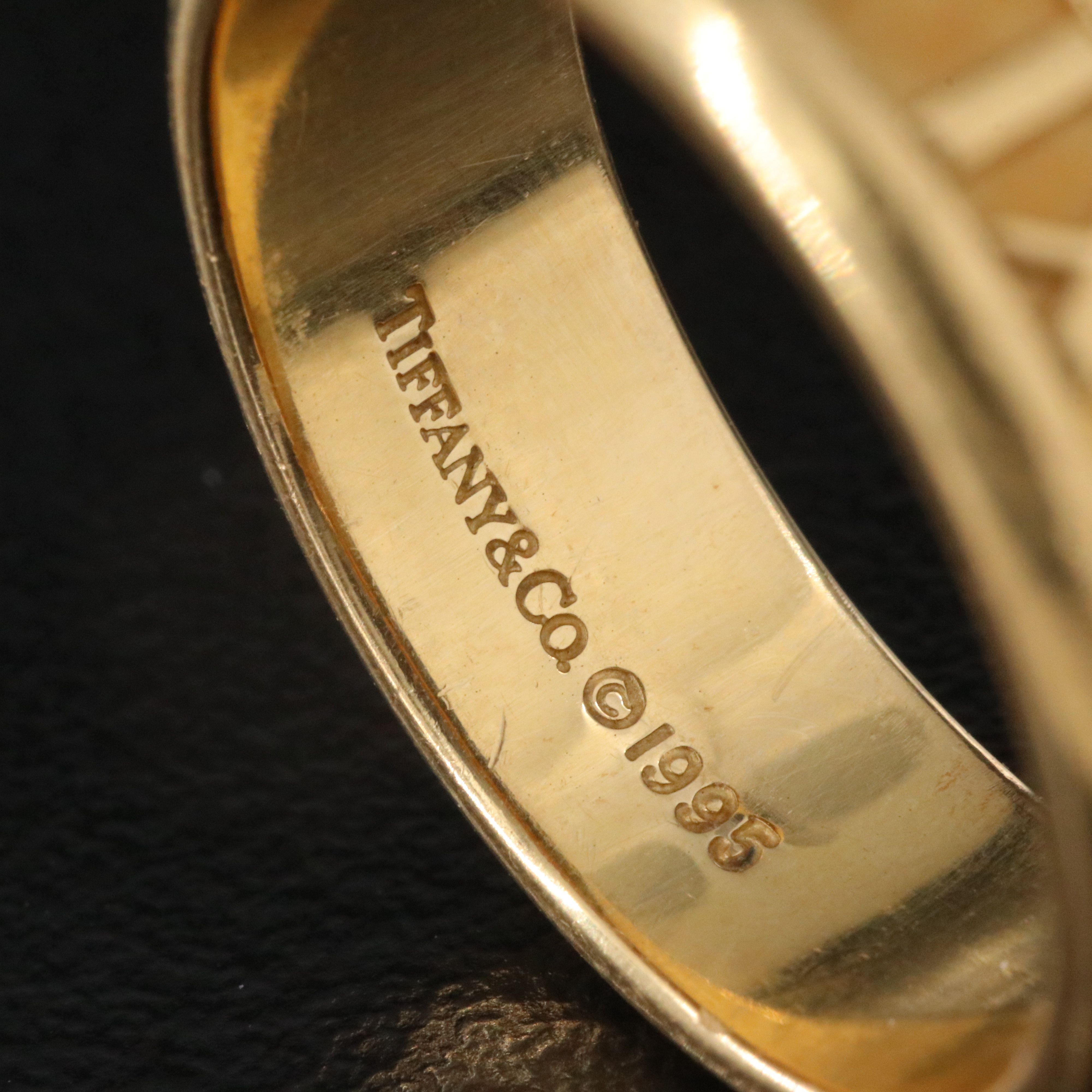 Tiffany & Co. Atlas 18K Eternity Ring