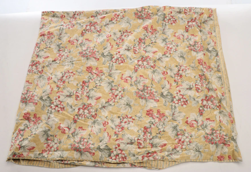 Peacock Alley King Size Coverlet, with Duvet Covers, Shams, and Table ...