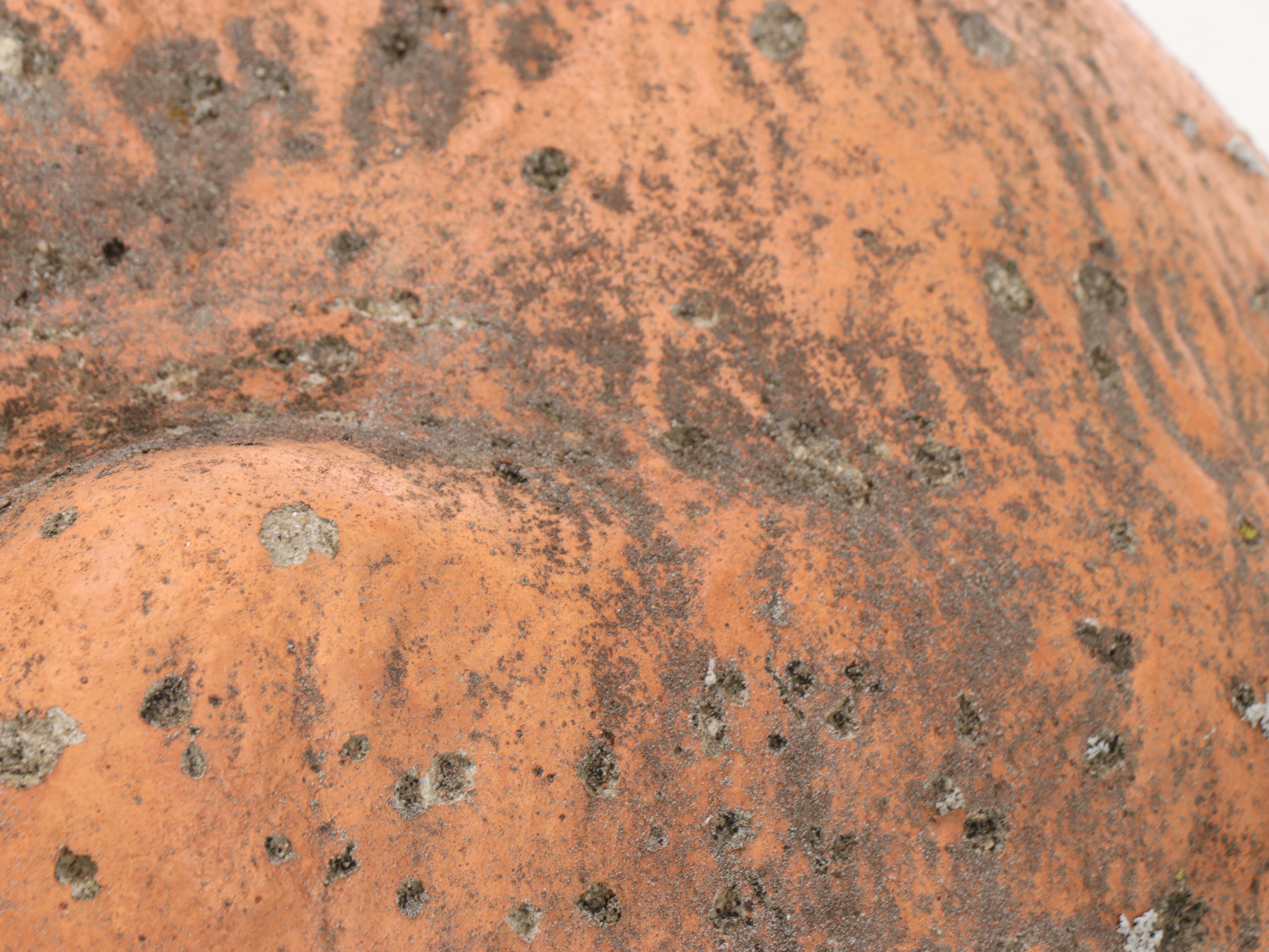 Painted Cast Concrete Deer Garden Statue