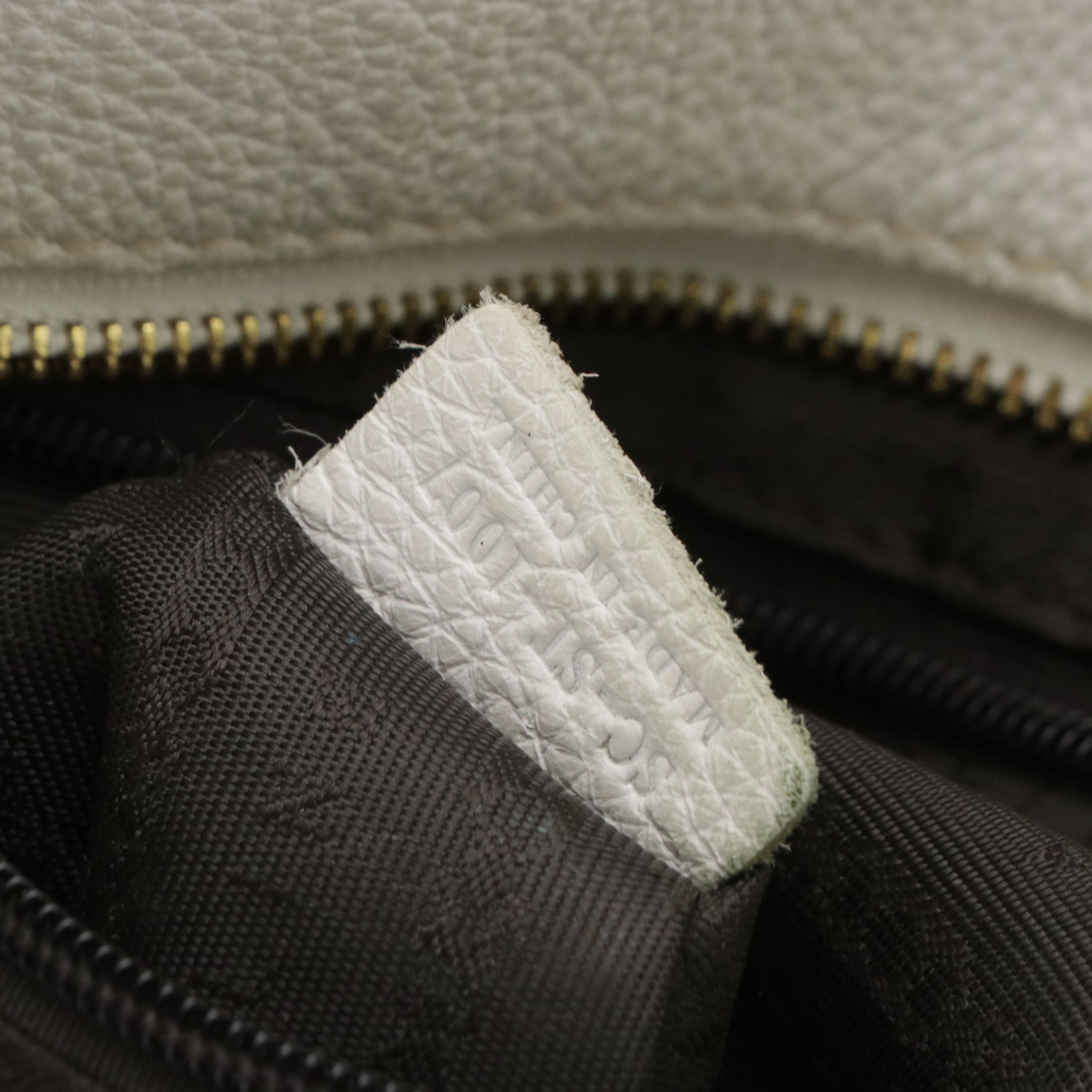 Celine Perforated Carriage Logo Tote Bag in Grained Leather