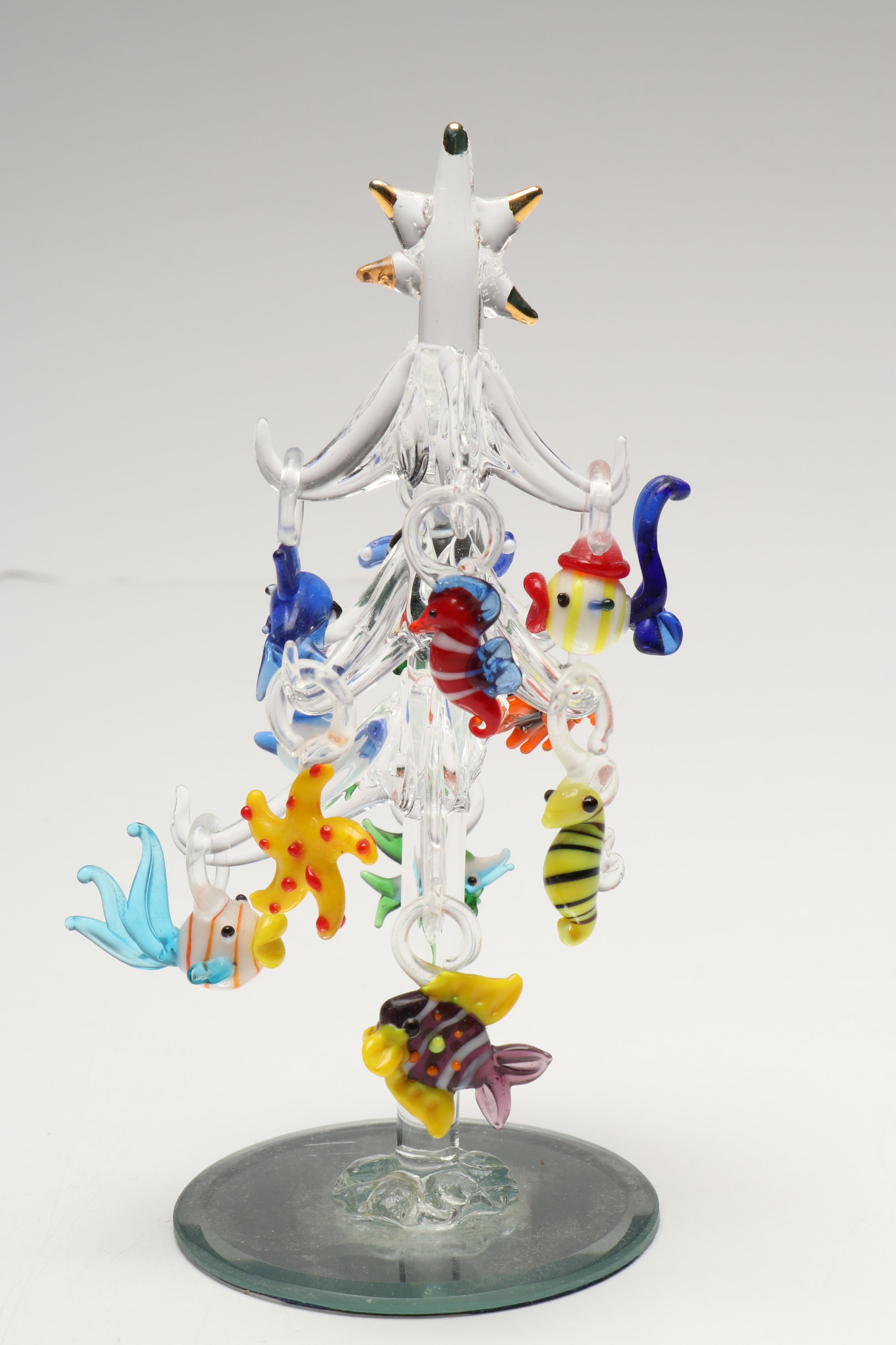 Keith Brian Stalcup for Brilar Carousel Works Music Box with Christmas Décor