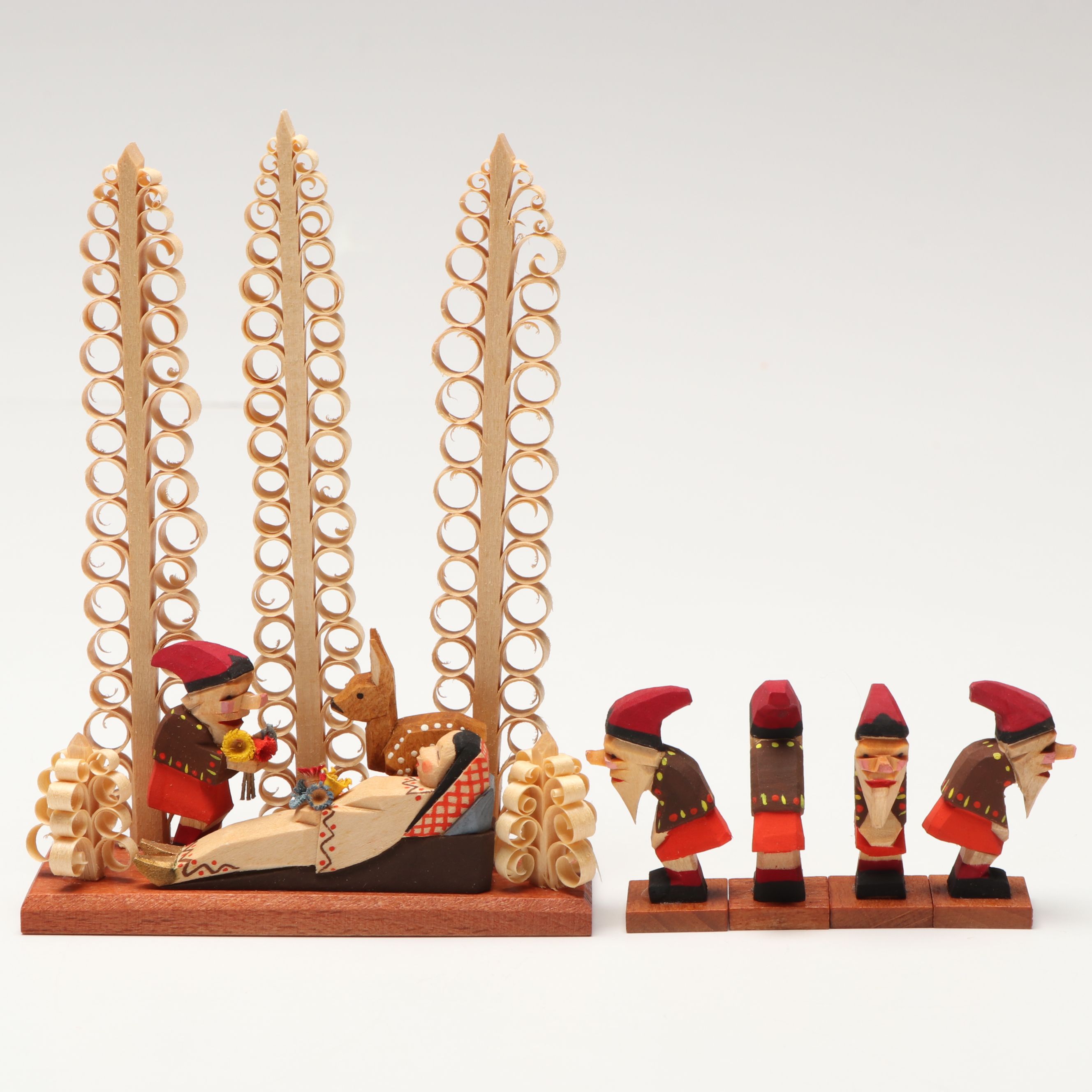Keith Brian Stalcup for Brilar Carousel Works Music Box with Christmas Décor