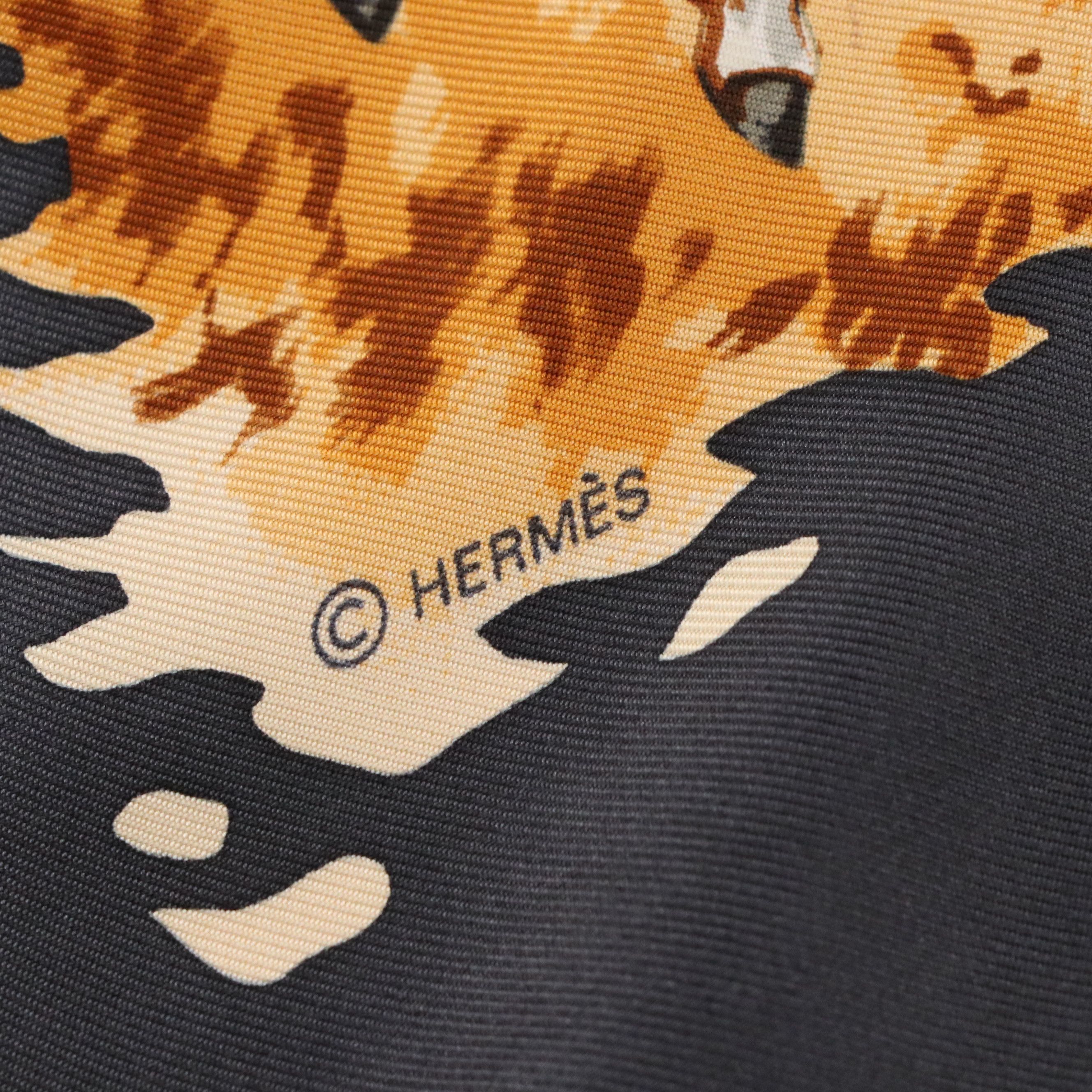 Hermès "Africa" Silk Twill Scarf 90