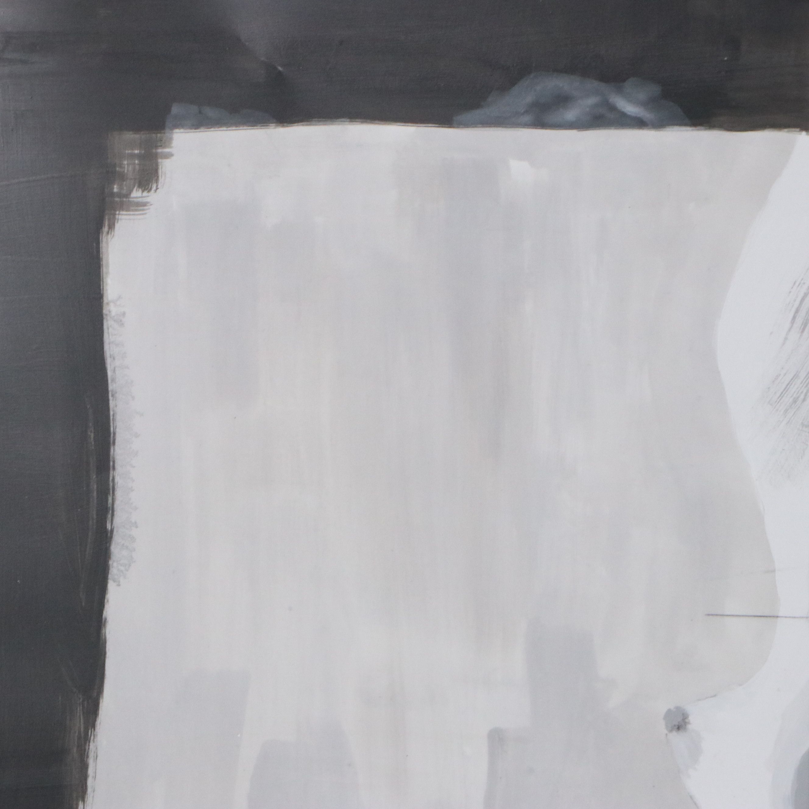 Joe McHarg Figural Mixed Media Painting, 21st Century