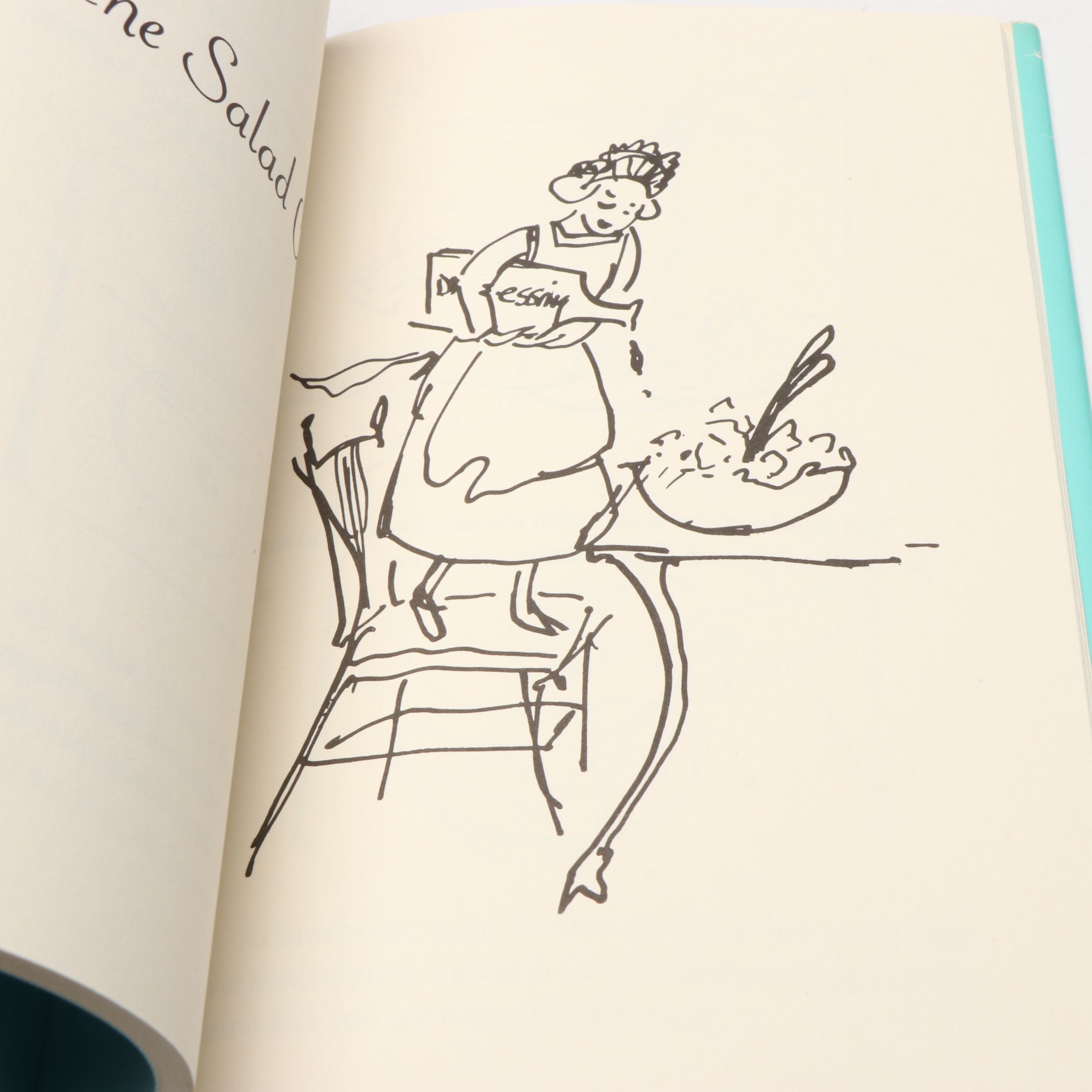 Illustrated "Tiffany's Table Manners for Teenagers" by Walter Hoving, 1989