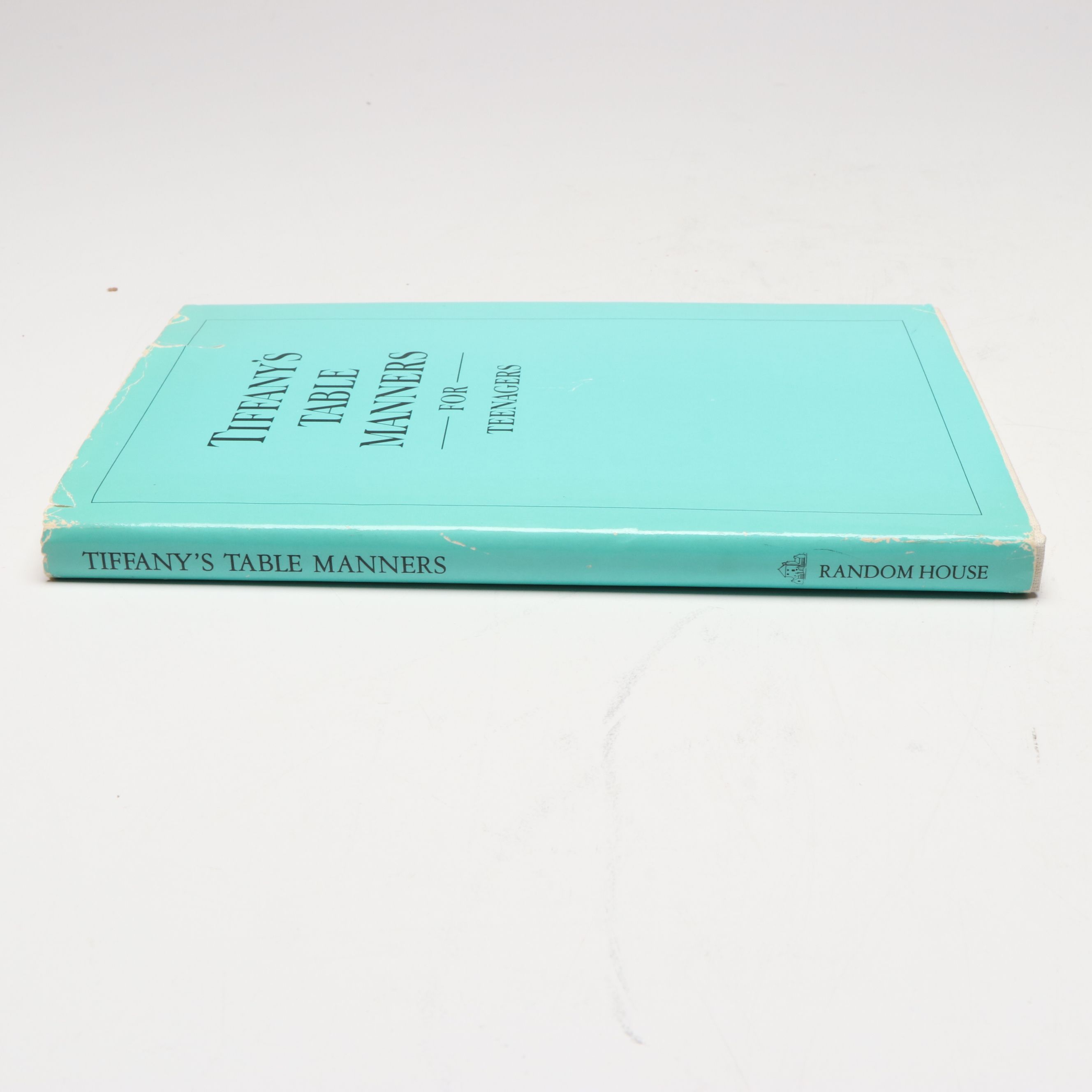 Illustrated "Tiffany's Table Manners for Teenagers" by Walter Hoving, 1989