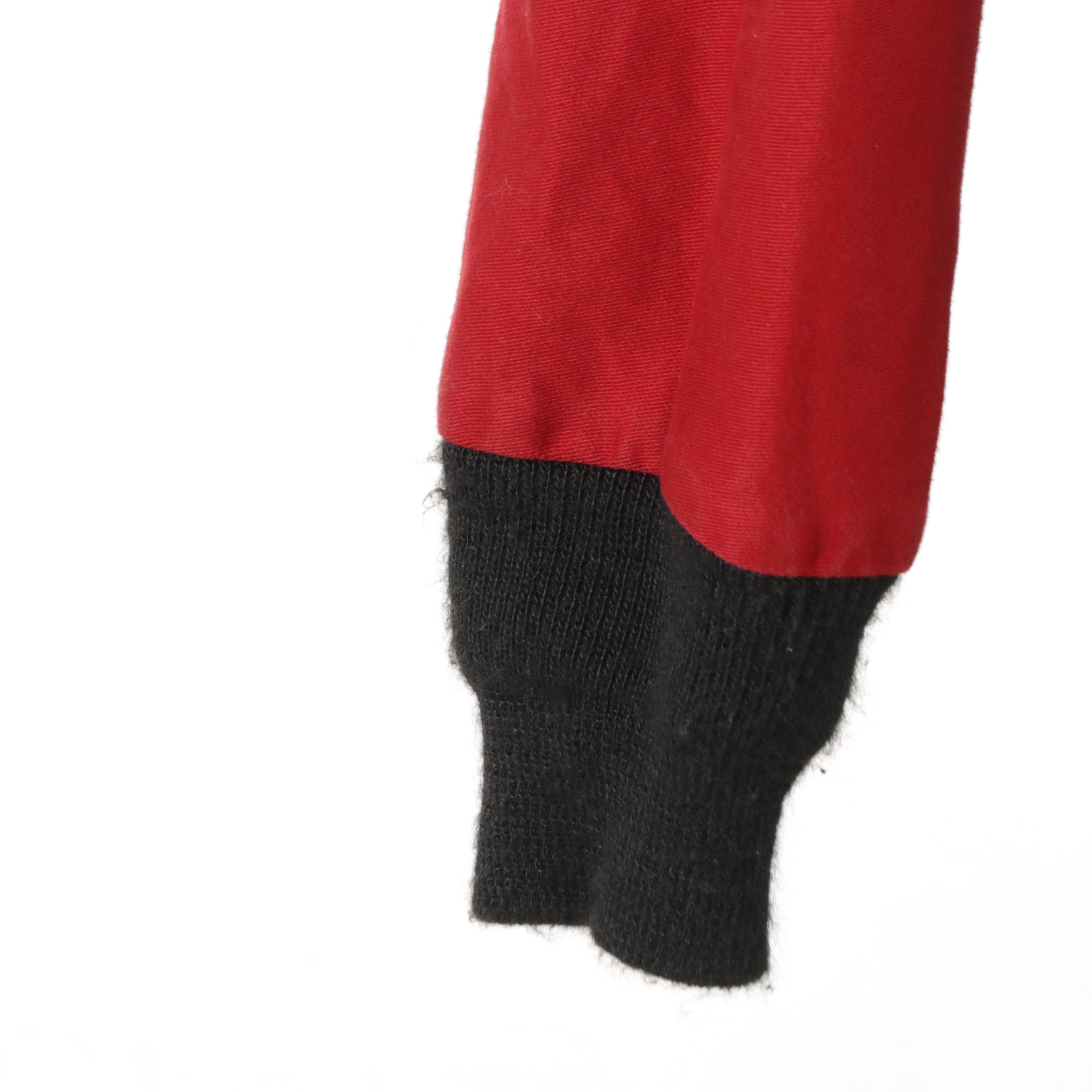 Men's Guard-Line Coveralls in Red/White/Blue Flame Resistant Cotton with Patches