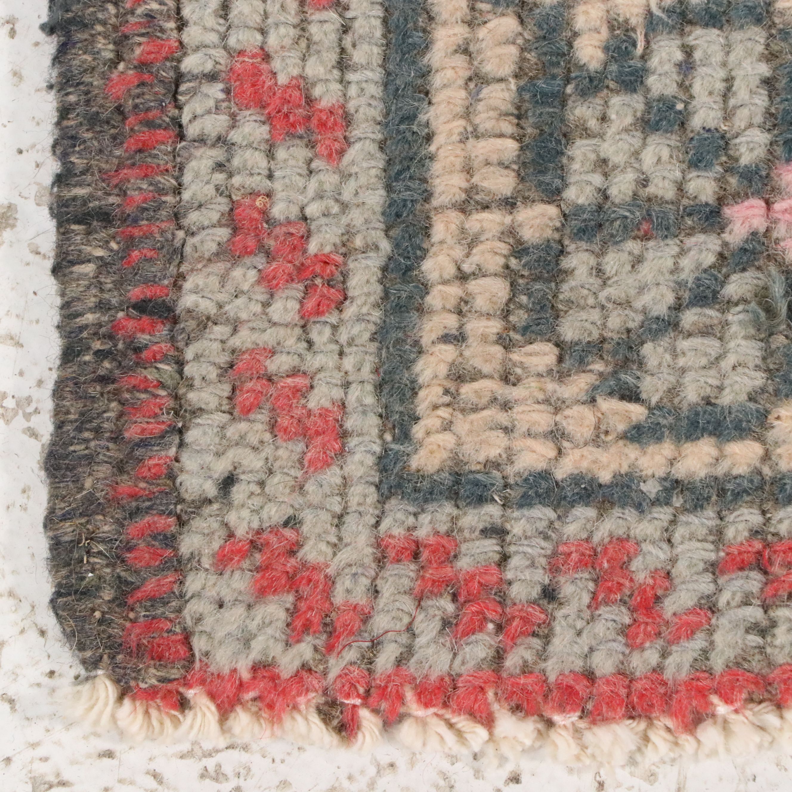 4'4 x 8'7 Hand-Knotted Turkish Anatolian Area Rug