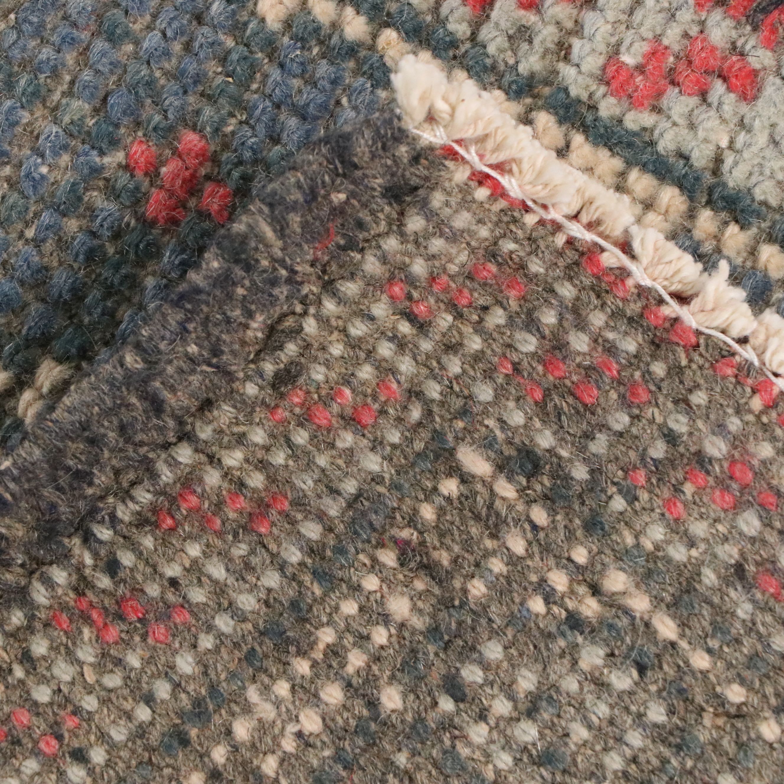 4'4 x 8'7 Hand-Knotted Turkish Anatolian Area Rug