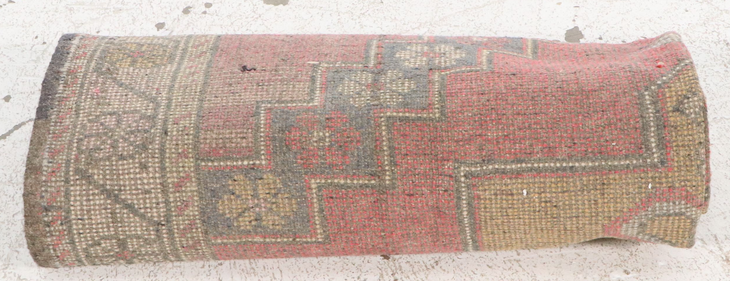 4'4 x 8'7 Hand-Knotted Turkish Anatolian Area Rug