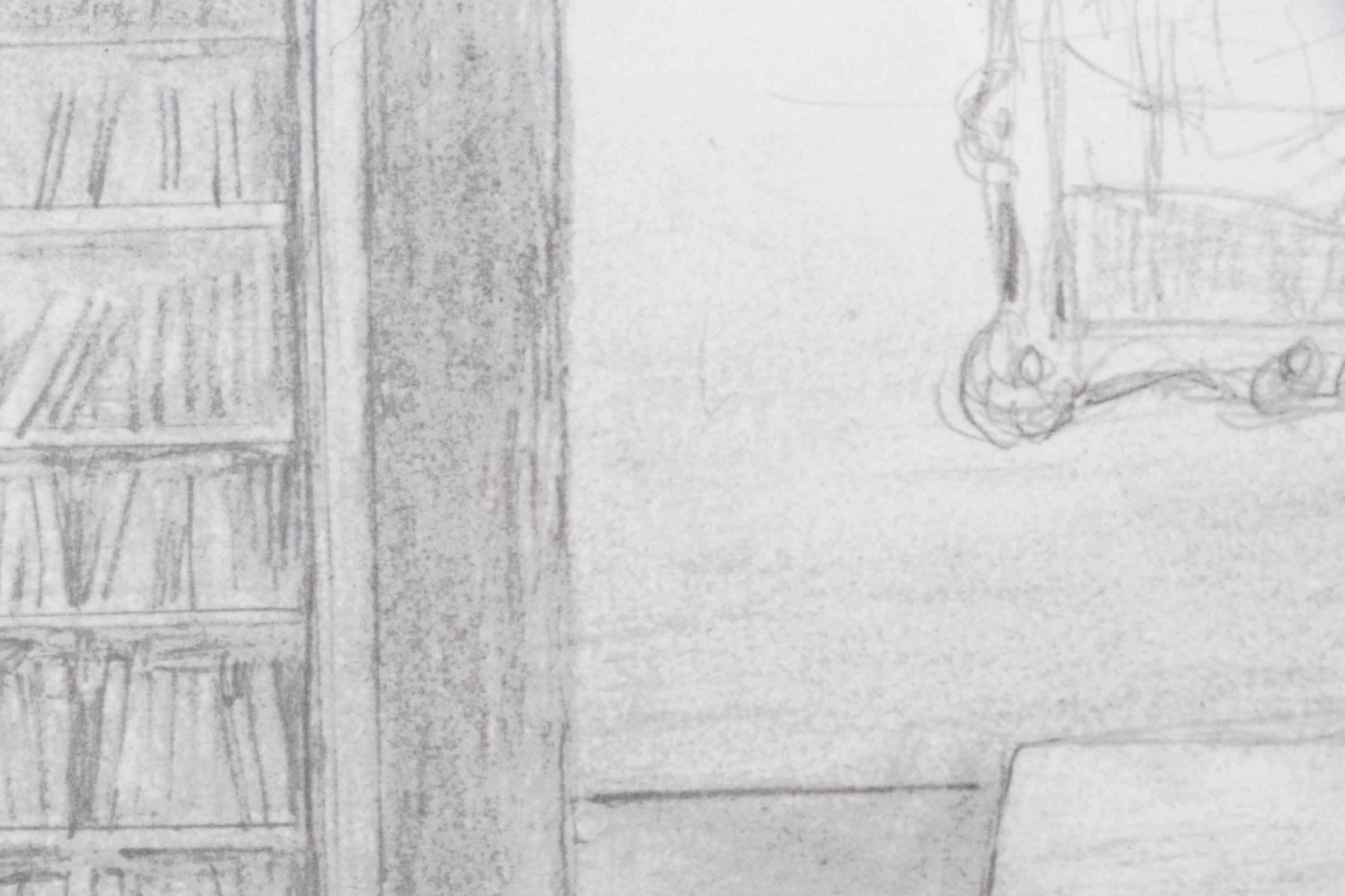 Offset Lithograph After Henry Moore "Two Women in a Sitting-Room", 1983