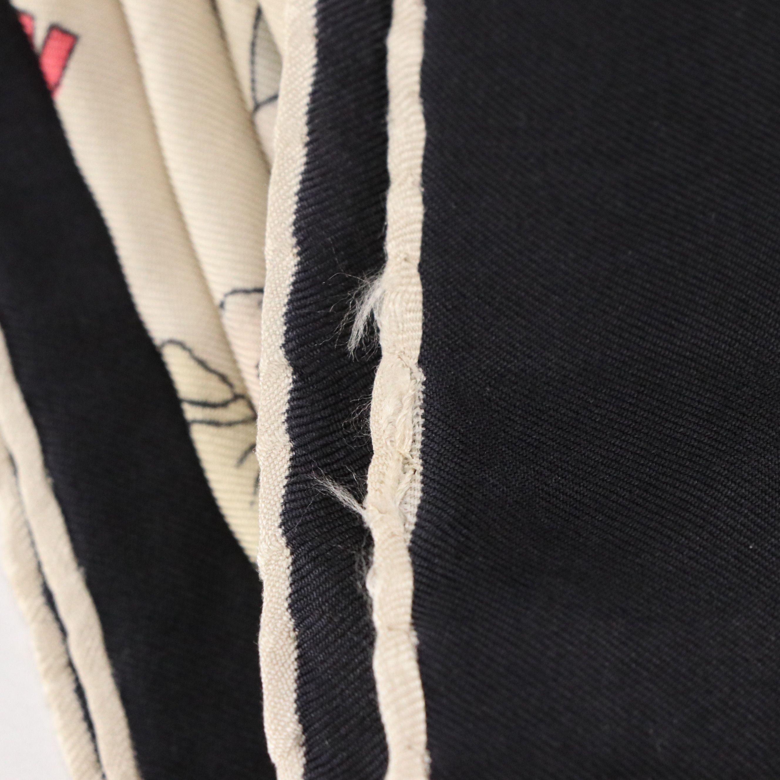 Hermès Vintage "Costumes de la Bretagne" Silk Twill Scarf 90 in Box