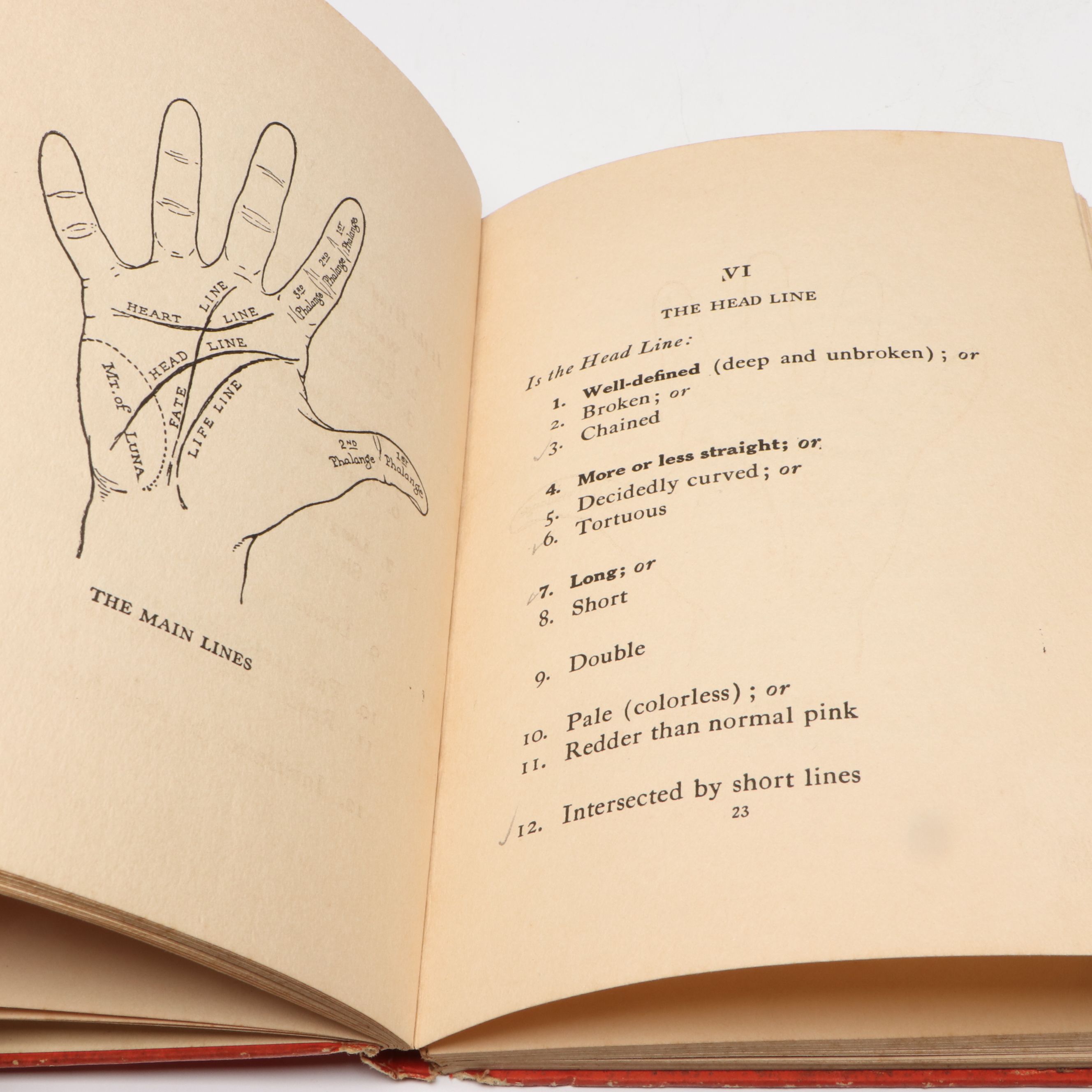 Signed "Hands Up! Palmistry for Pastime" by Capini Vequin, 1928