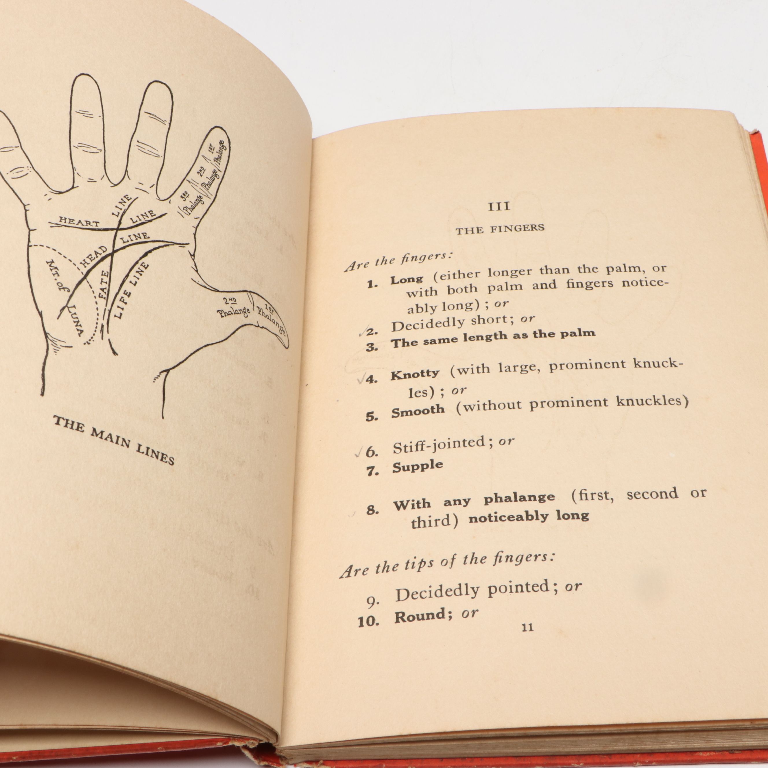 Signed "Hands Up! Palmistry for Pastime" by Capini Vequin, 1928