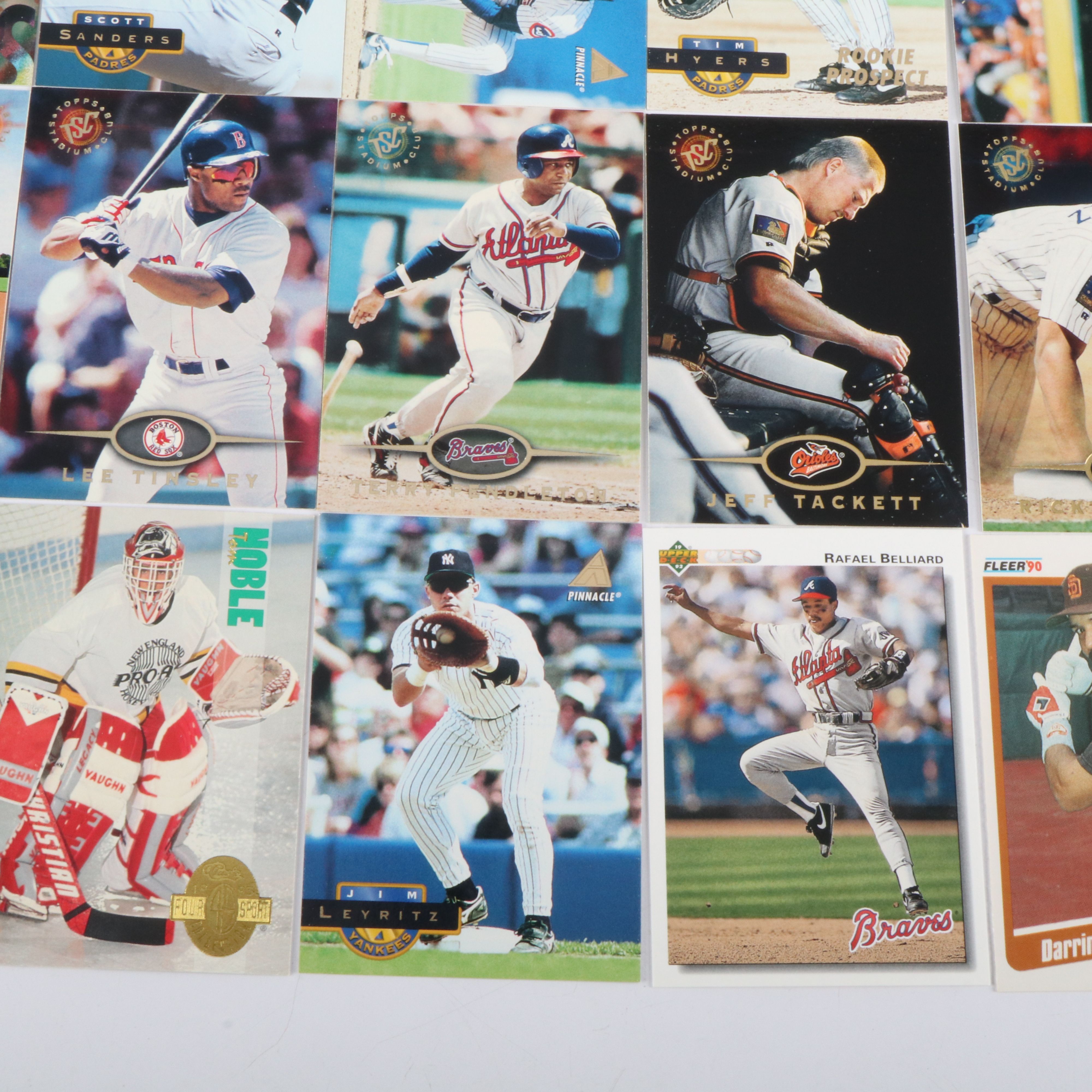 Four Boxes of Baseball Cards from the 1990s, and More, Over 2,800 Cards Total