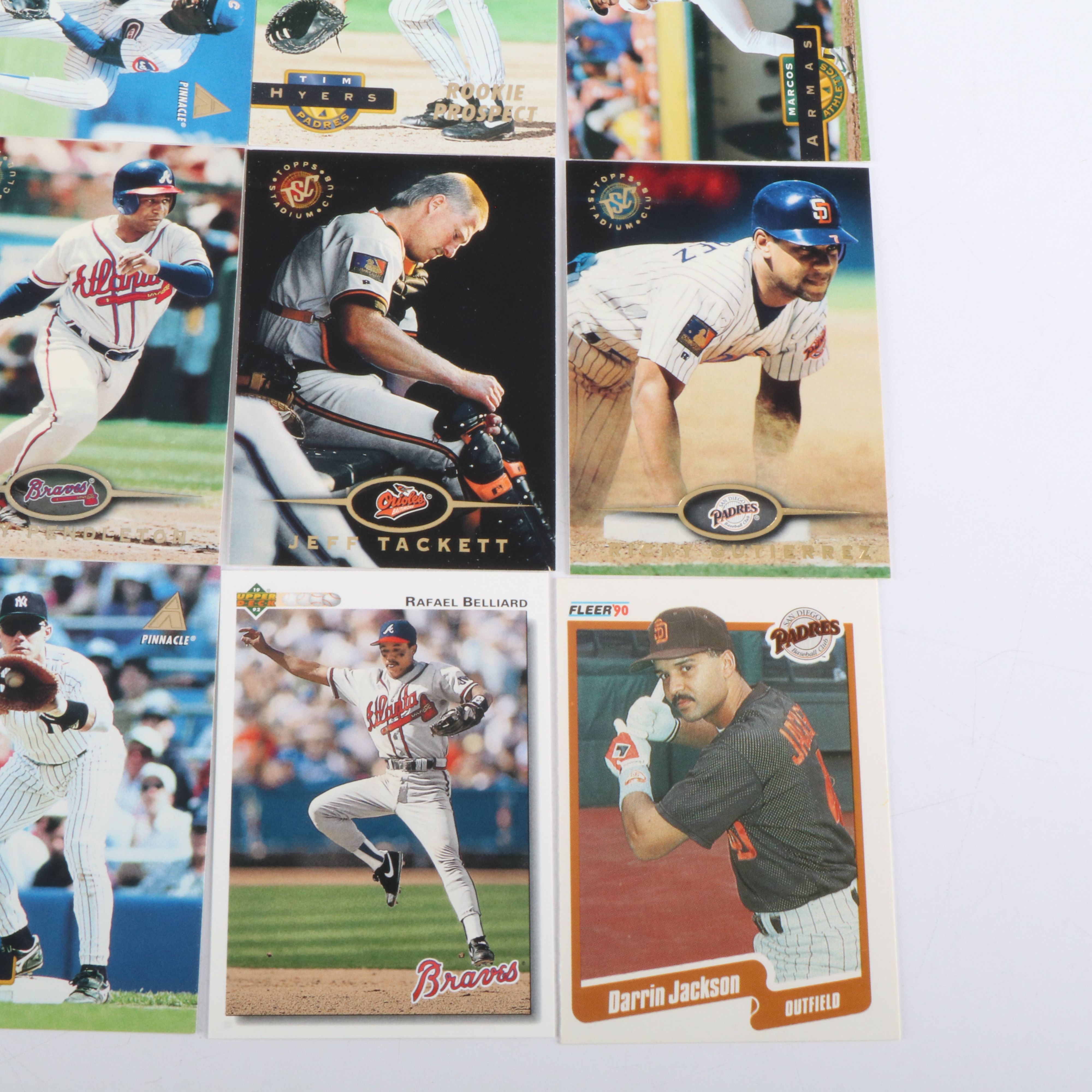 Four Boxes of Baseball Cards from the 1990s, and More, Over 2,800 Cards Total