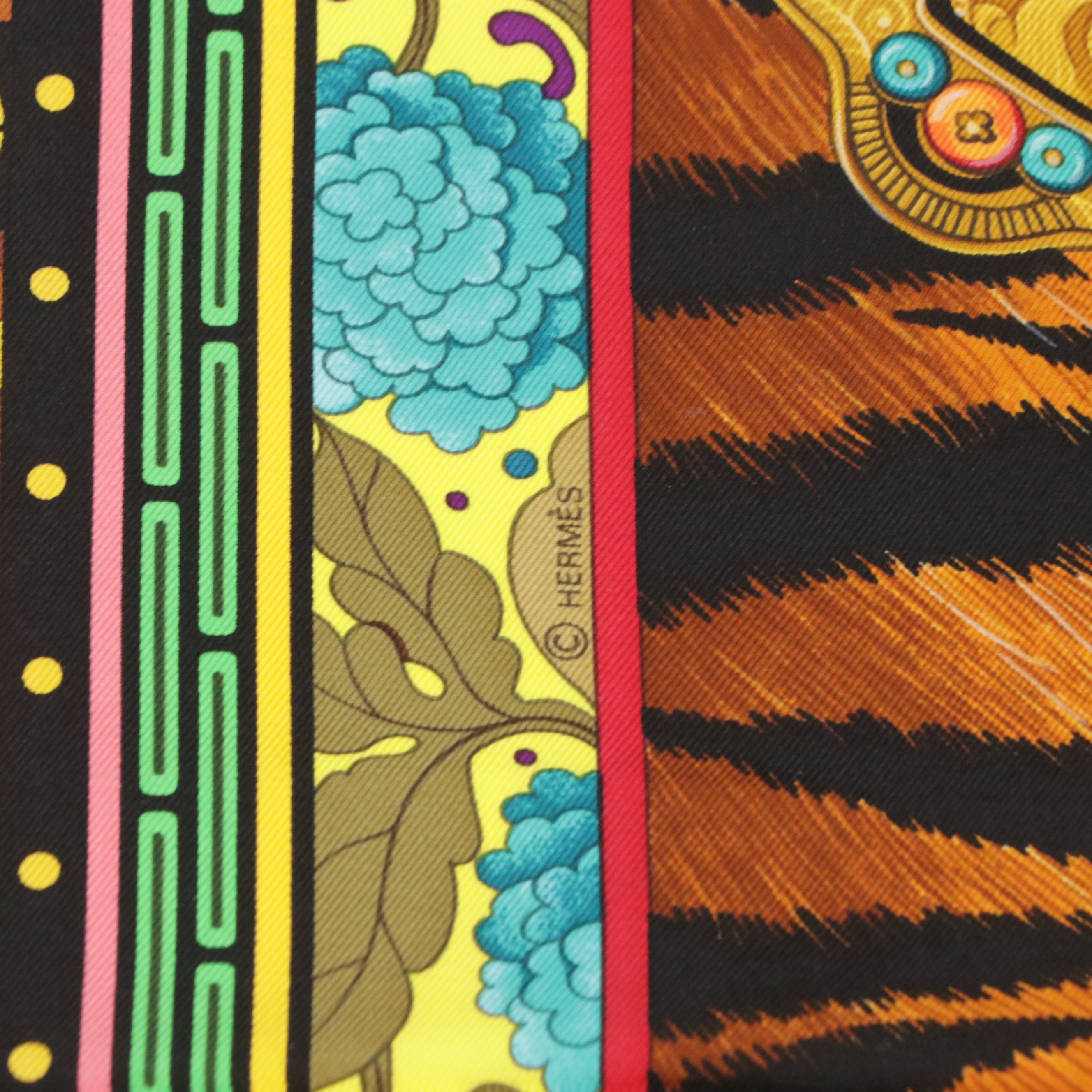 Hermès "La Femmes aux Semelles de Vent" Silk Twill Scarf 90 in Box