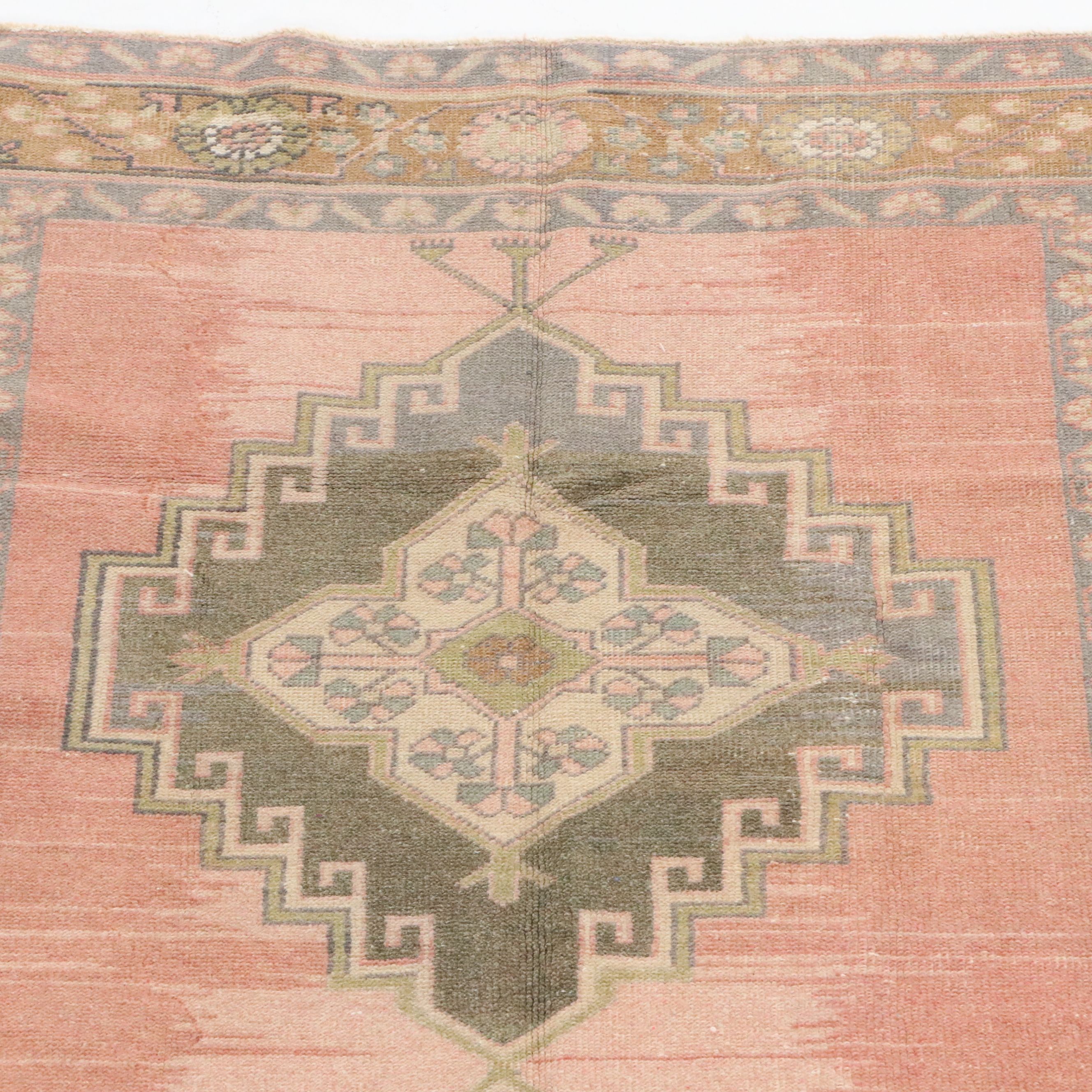 5'8 x 11'3 Hand-Knotted Turkish Oushak Long Rug