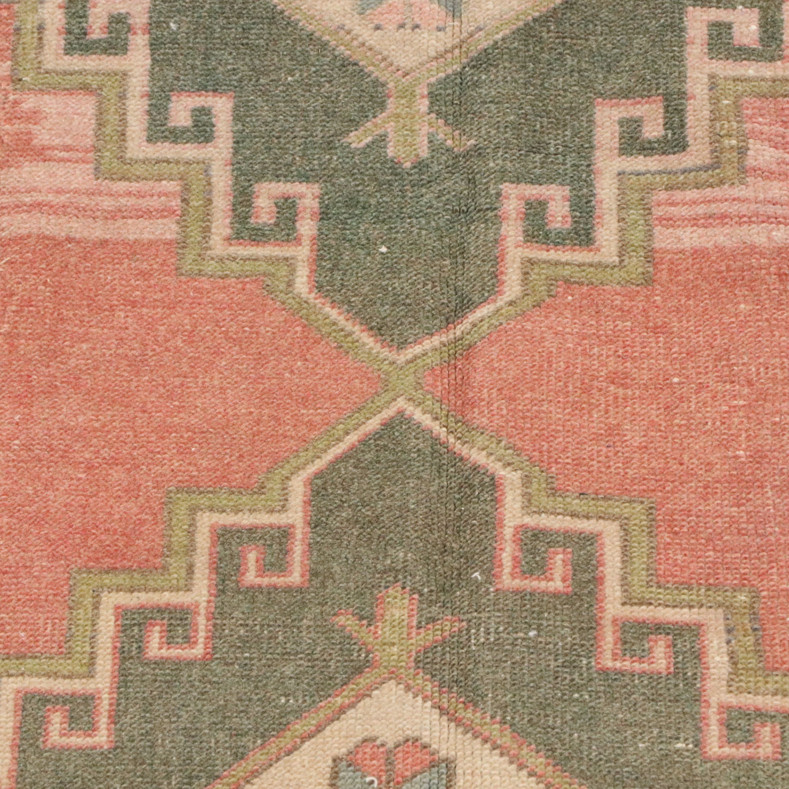 5'8 x 11'3 Hand-Knotted Turkish Oushak Long Rug