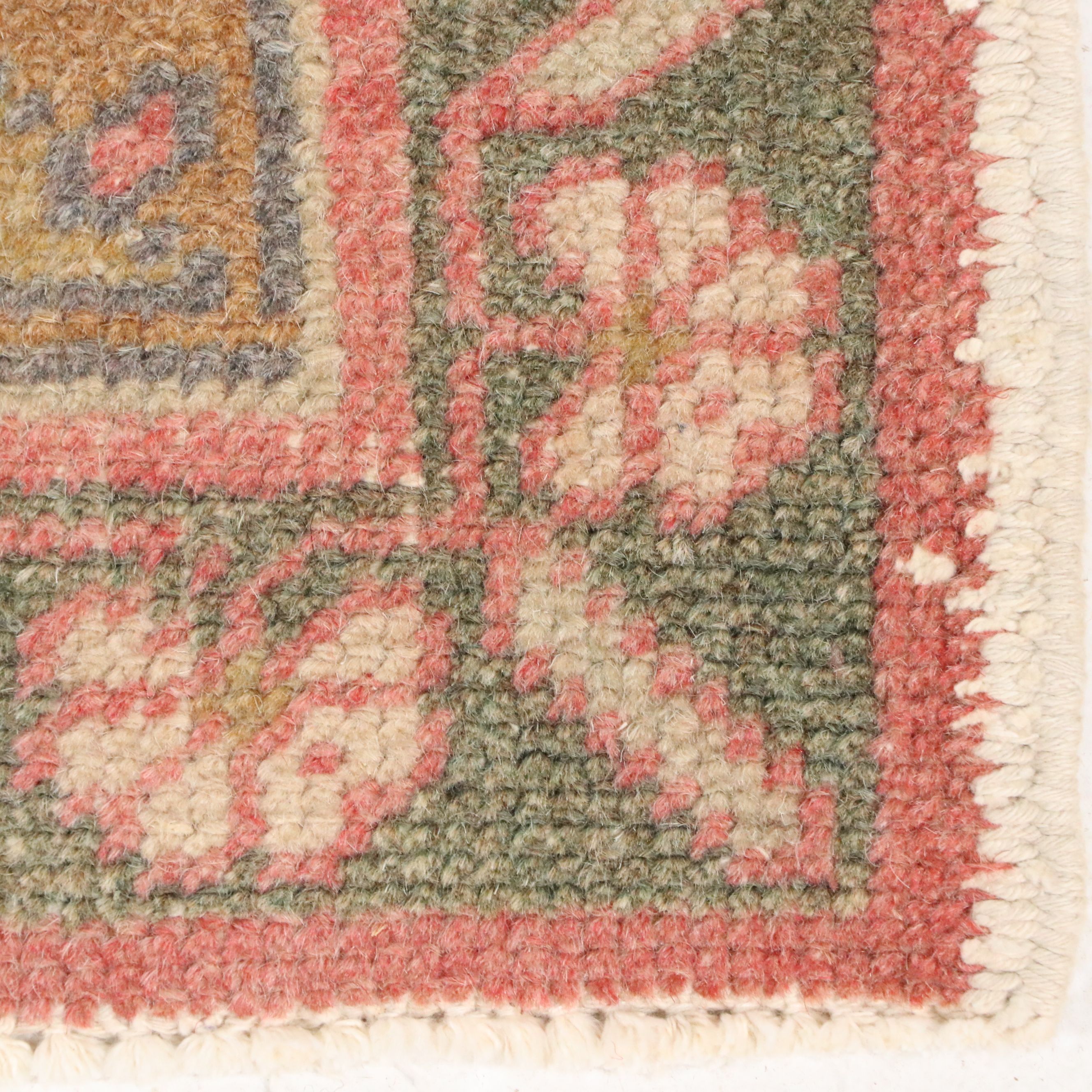 5'8 x 11'3 Hand-Knotted Turkish Oushak Long Rug