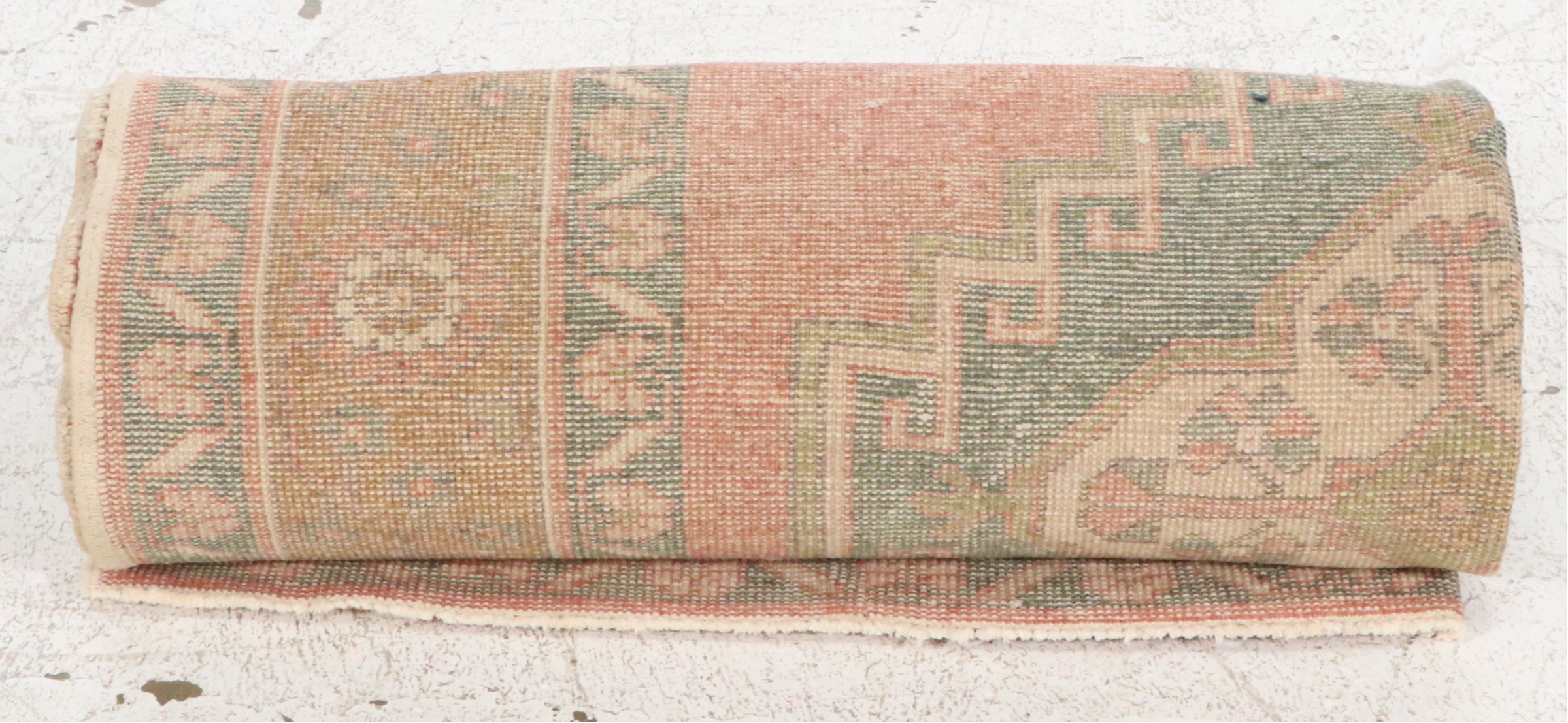 5'8 x 11'3 Hand-Knotted Turkish Oushak Long Rug
