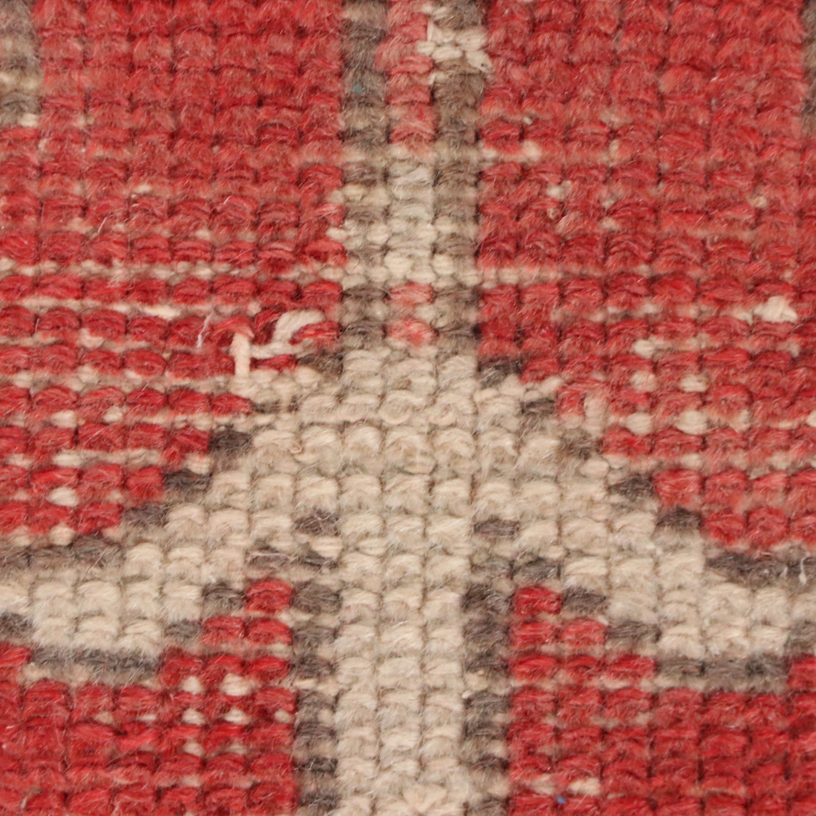 4'5 x 8'8 Hand-Knotted Turkish Oushak Area Rug