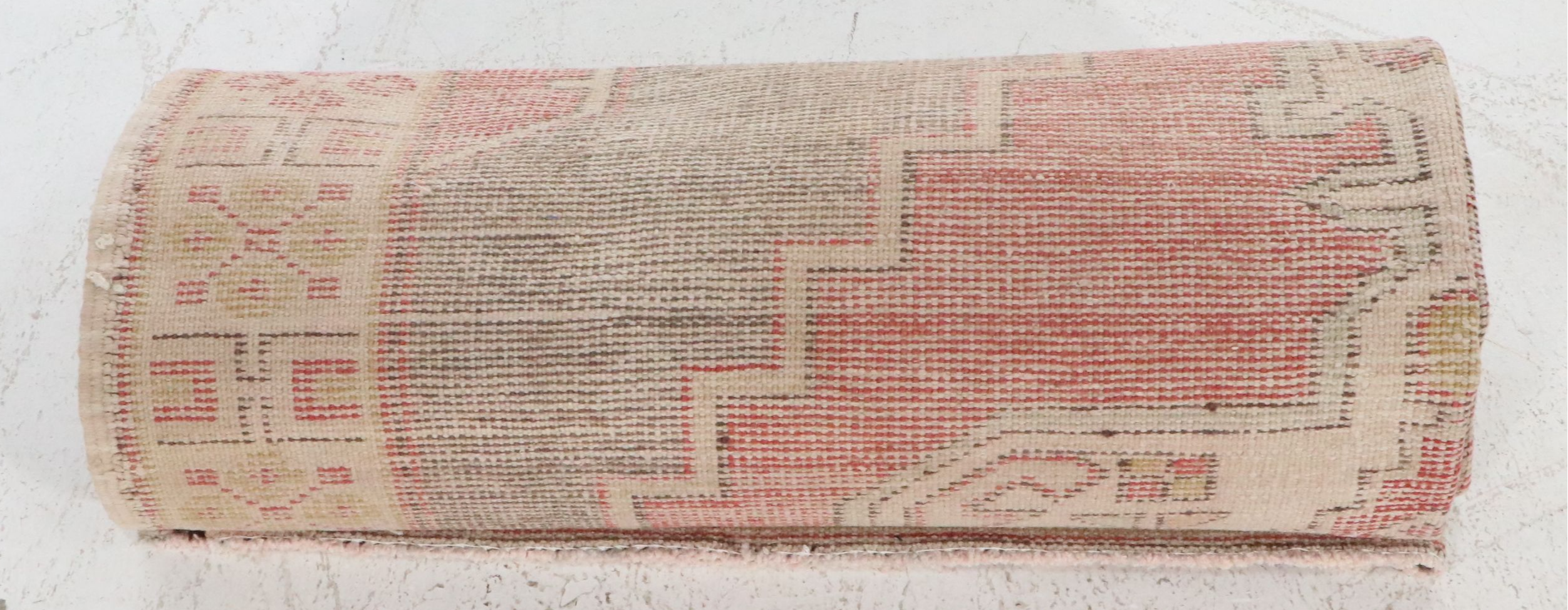 4'5 x 8'8 Hand-Knotted Turkish Oushak Area Rug