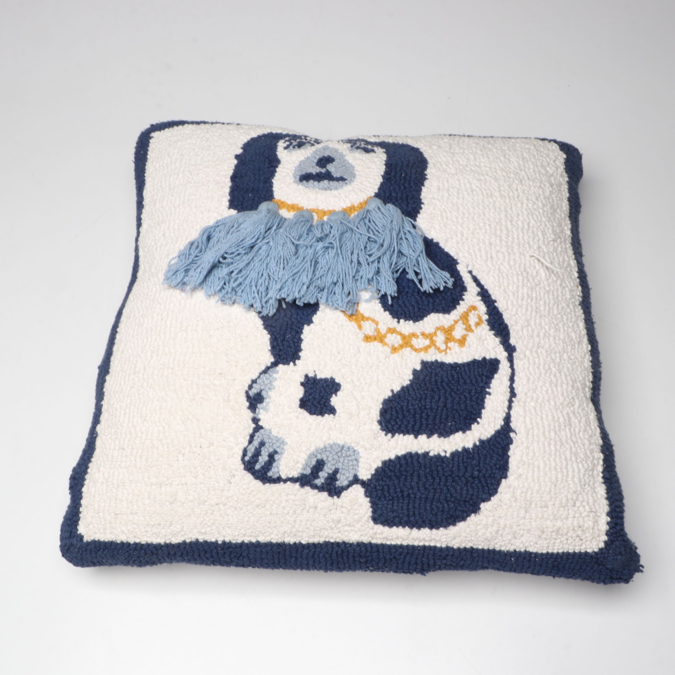 Two's Company "Staffordshire" Throw Pillows with Staffordshire Style Spaniels