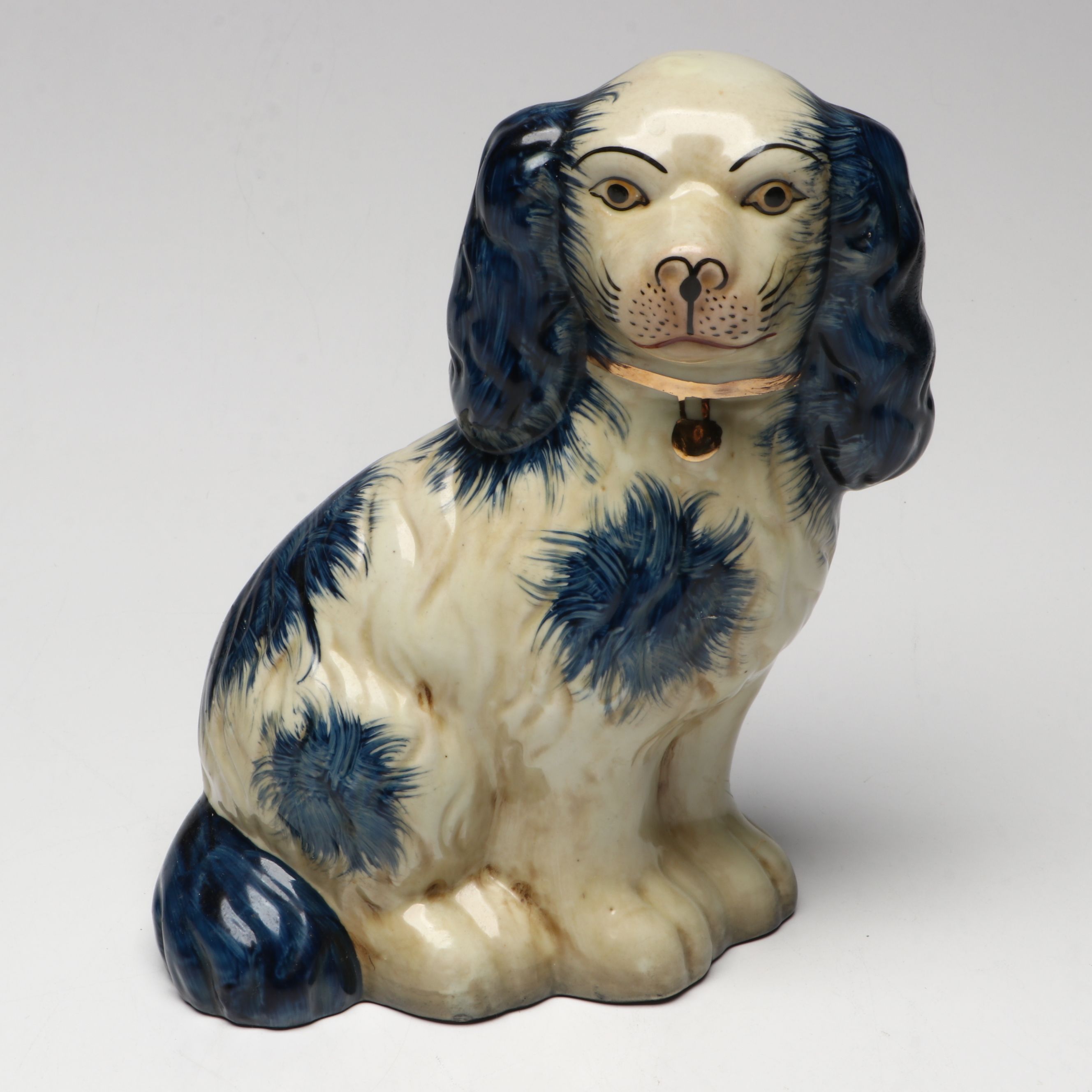 Two's Company "Staffordshire" Throw Pillows with Staffordshire Style Spaniels