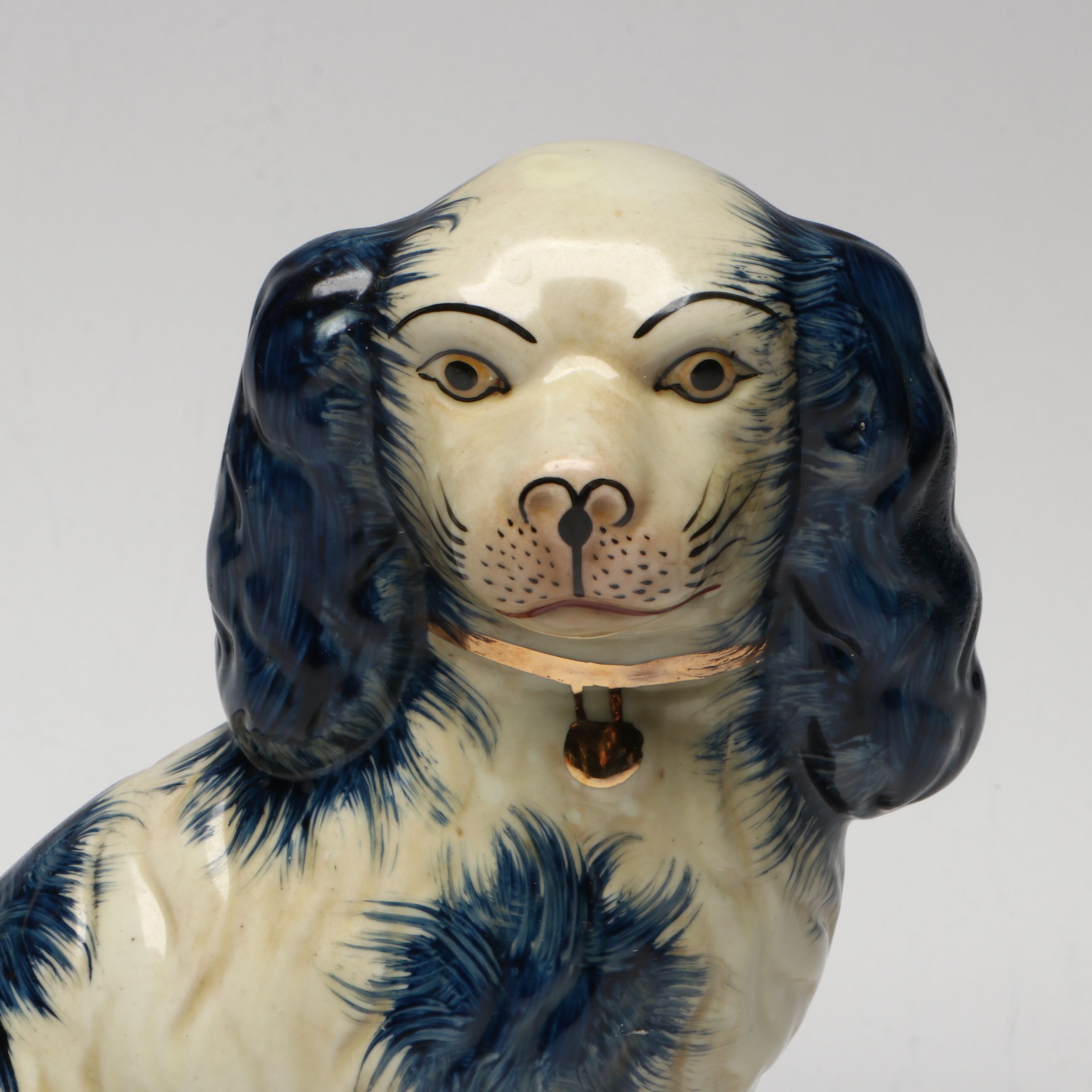 Two's Company "Staffordshire" Throw Pillows with Staffordshire Style Spaniels