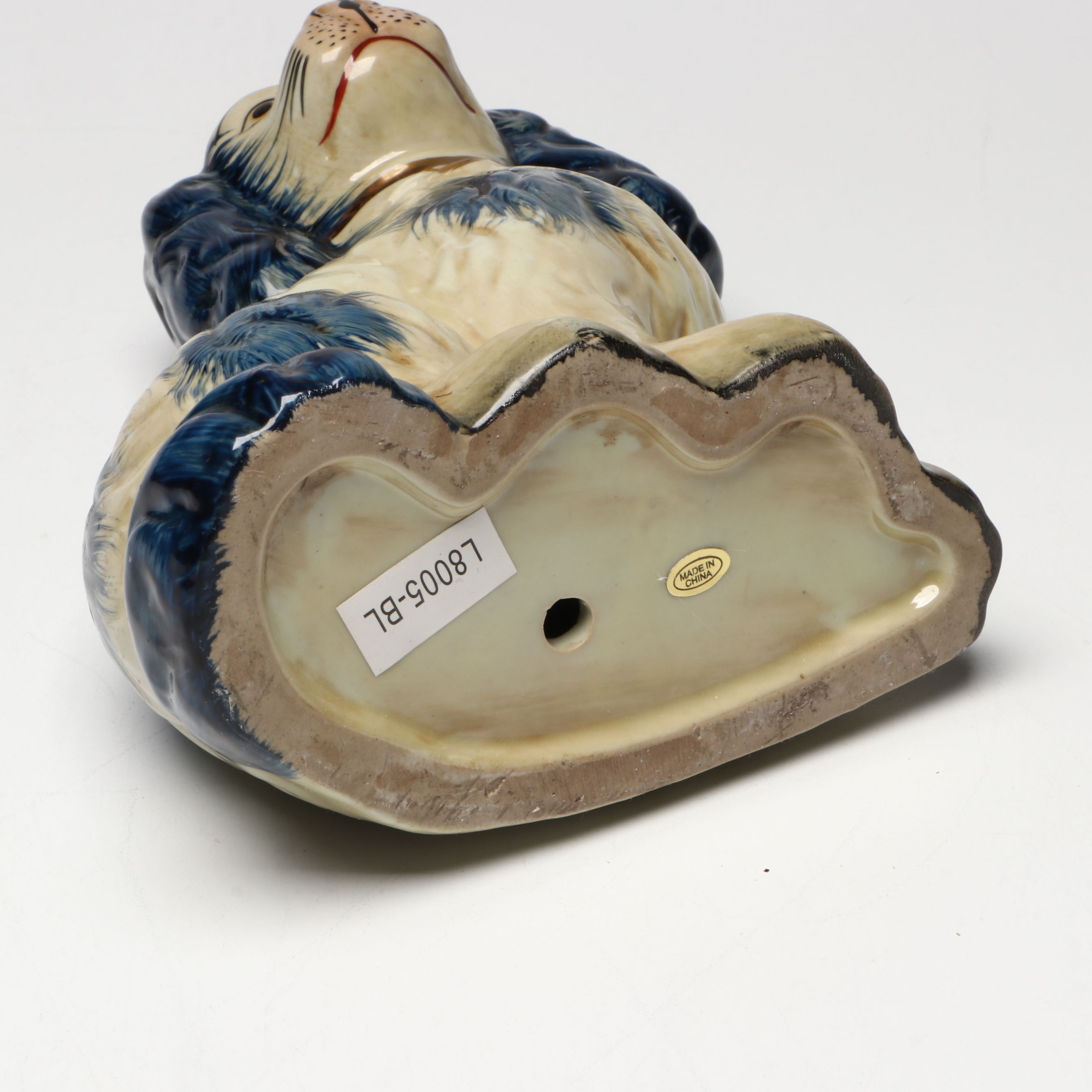 Two's Company "Staffordshire" Throw Pillows with Staffordshire Style Spaniels