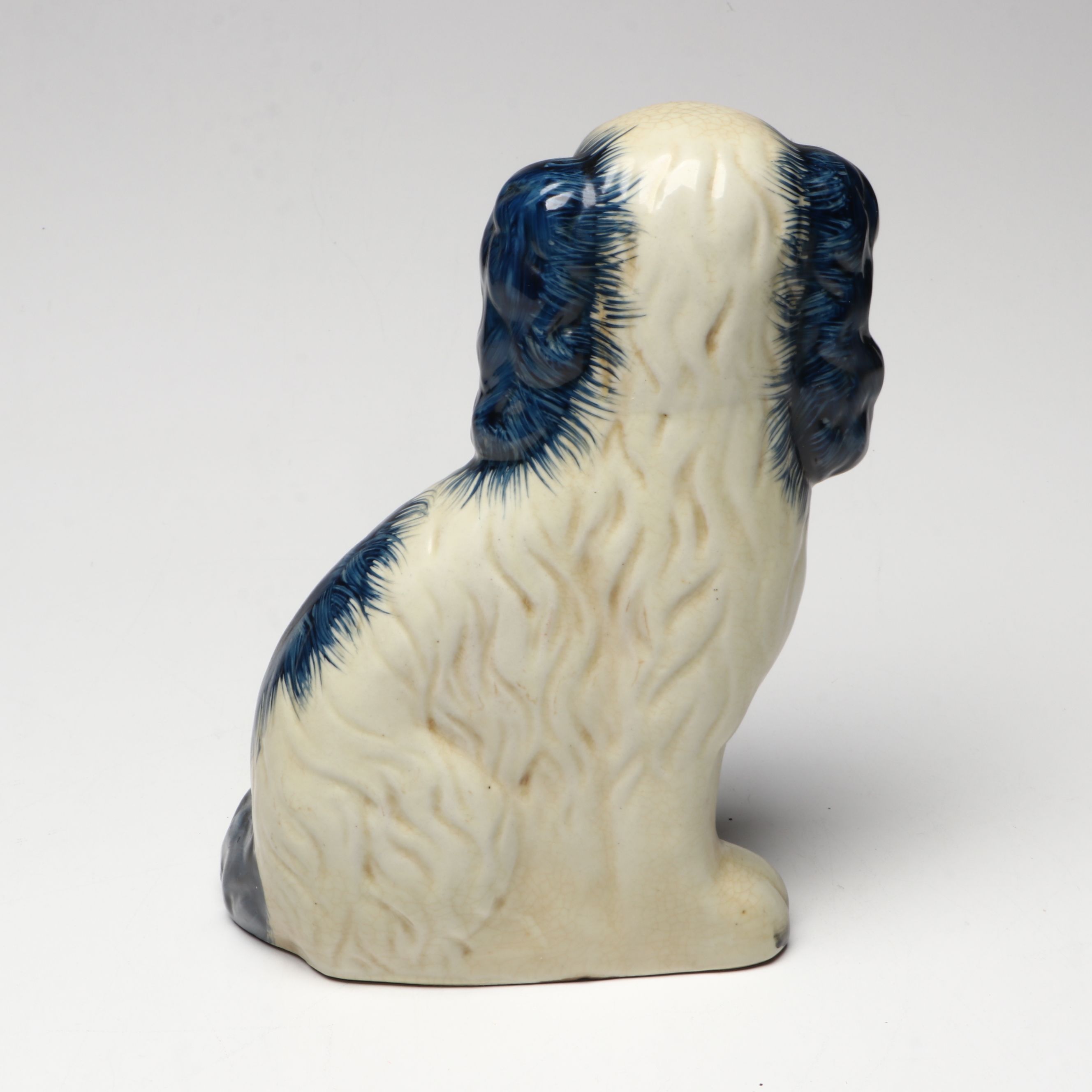 Two's Company "Staffordshire" Throw Pillows with Staffordshire Style Spaniels