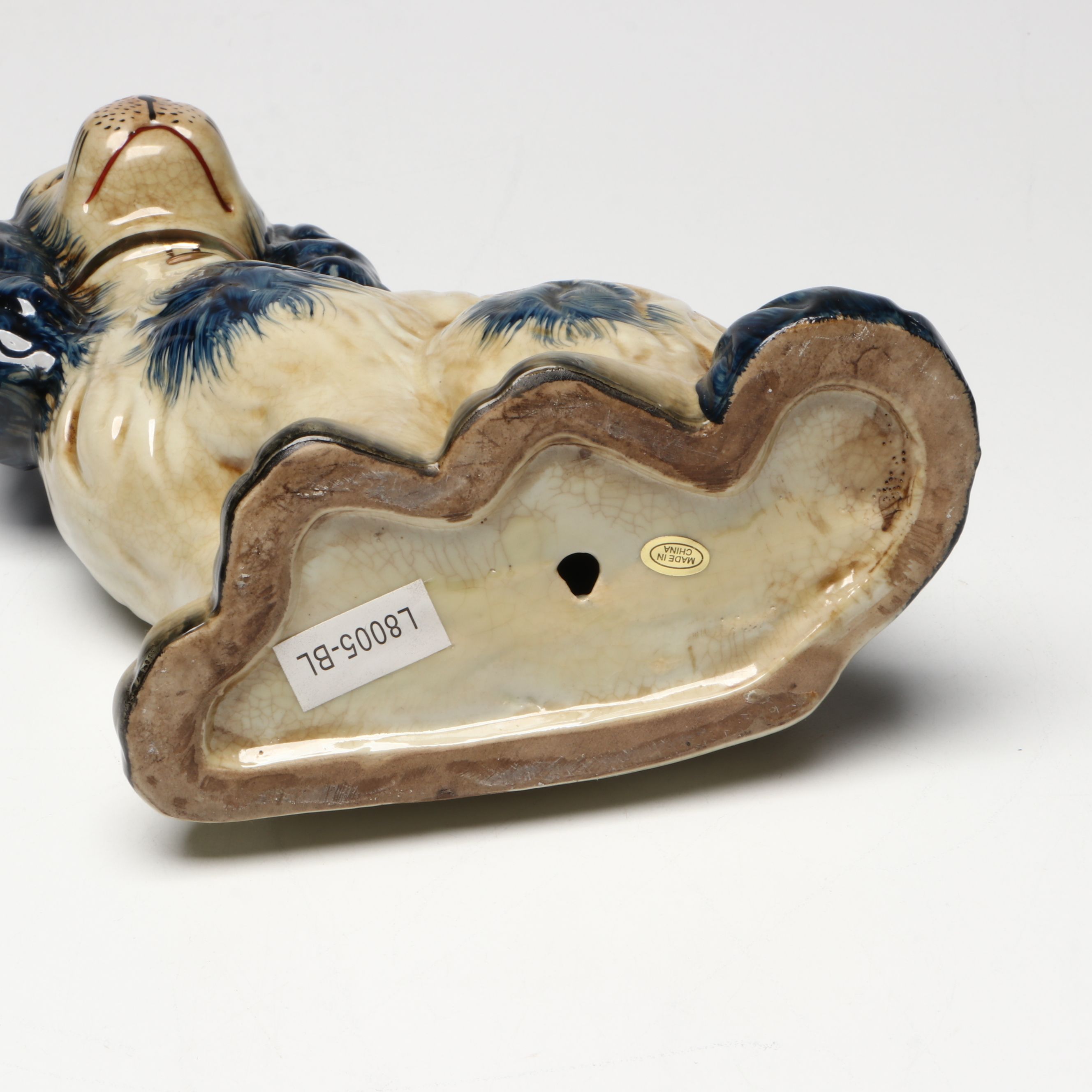 Two's Company "Staffordshire" Throw Pillows with Staffordshire Style Spaniels