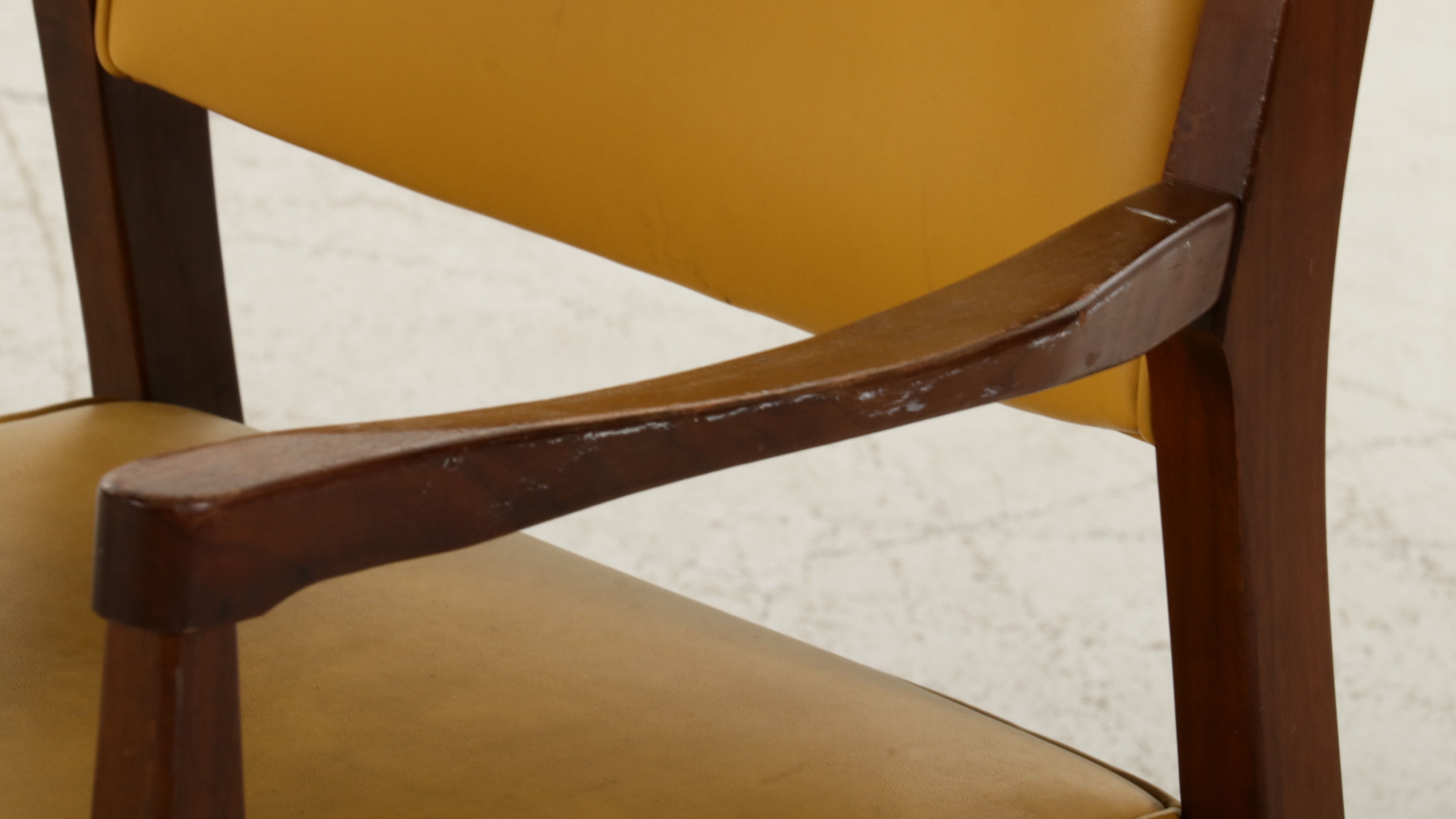 Pair of Boling Chair Co. Mid Century Modern Armchairs