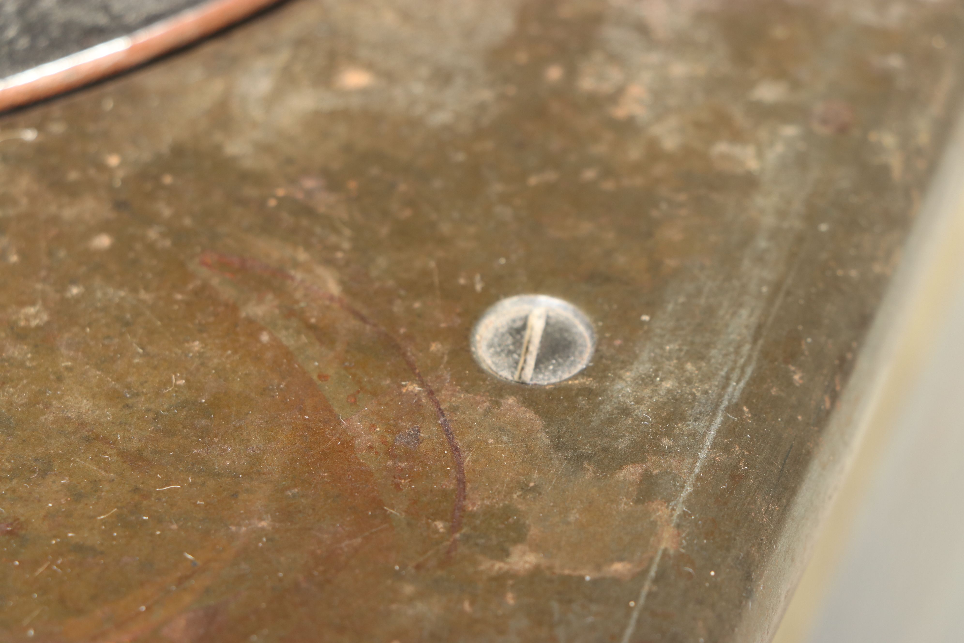 Ornate Enameled Cast Iron and Brass Cookstove, Late 19th Century