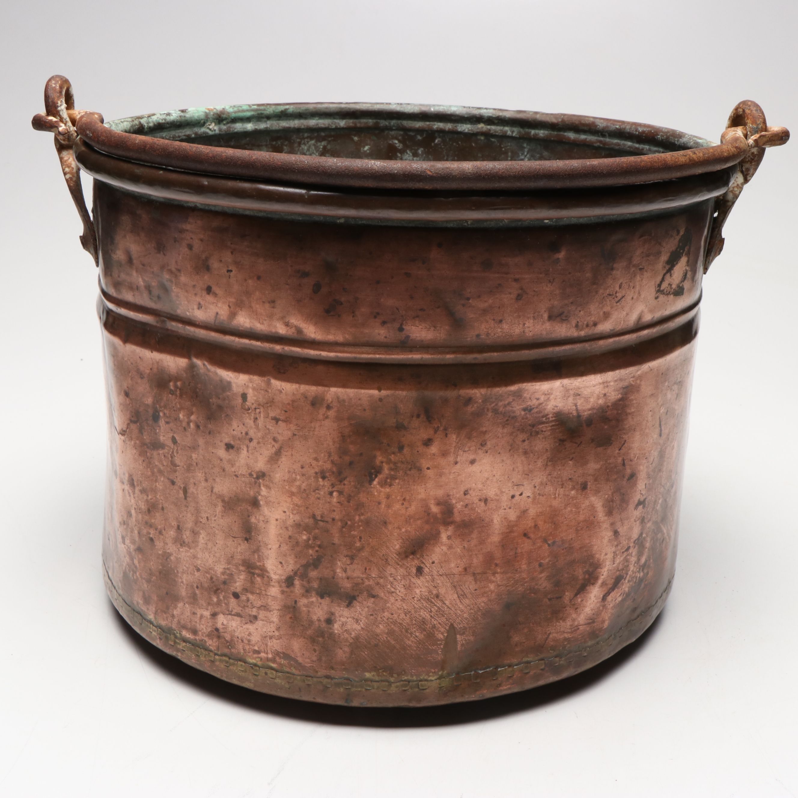 Rustic Copper Bucket