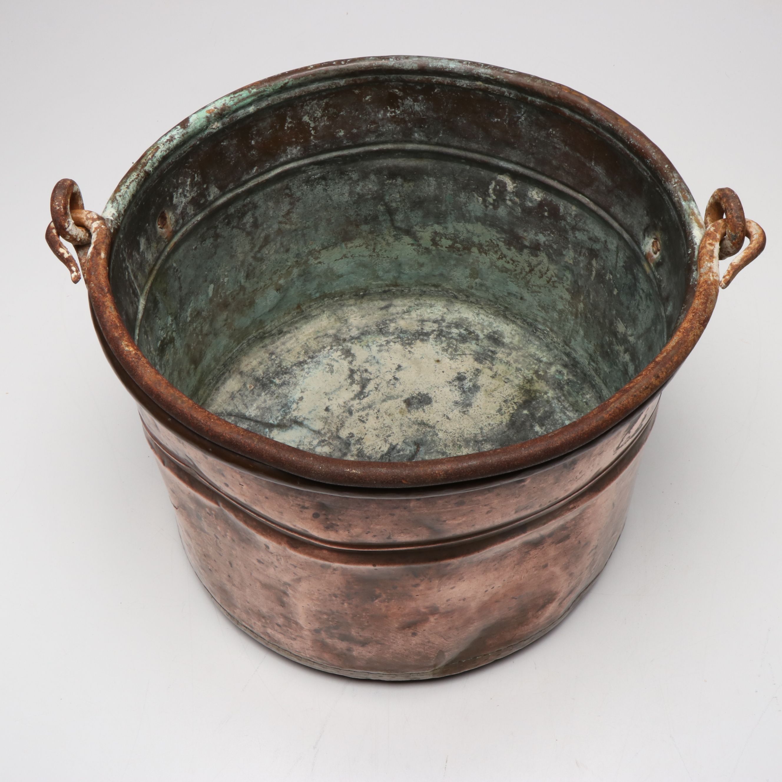 Rustic Copper Bucket