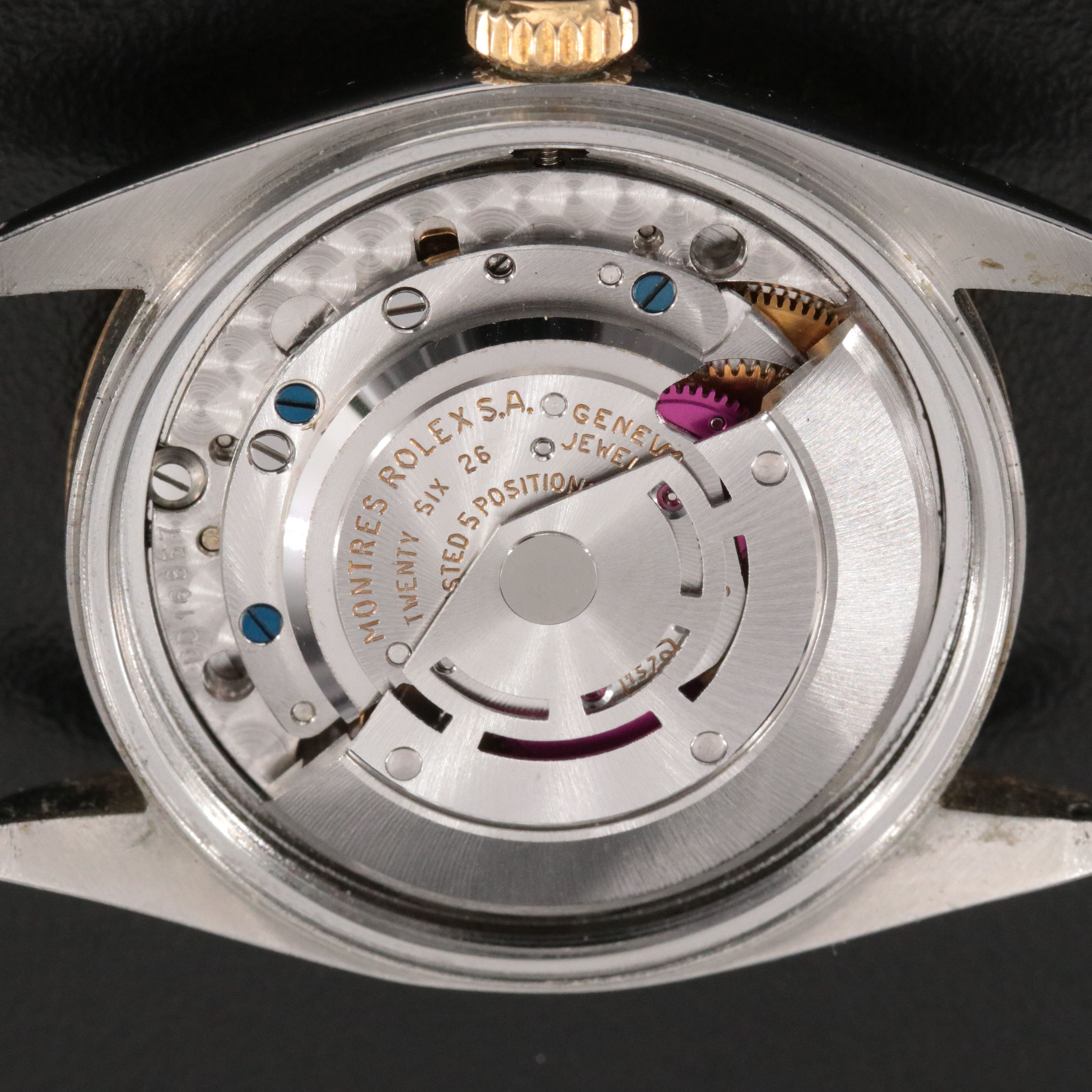 1971 Rolex Pie Pan Dial Datejust Ref. 1601 Custom Two Tone Jubilee Type Band