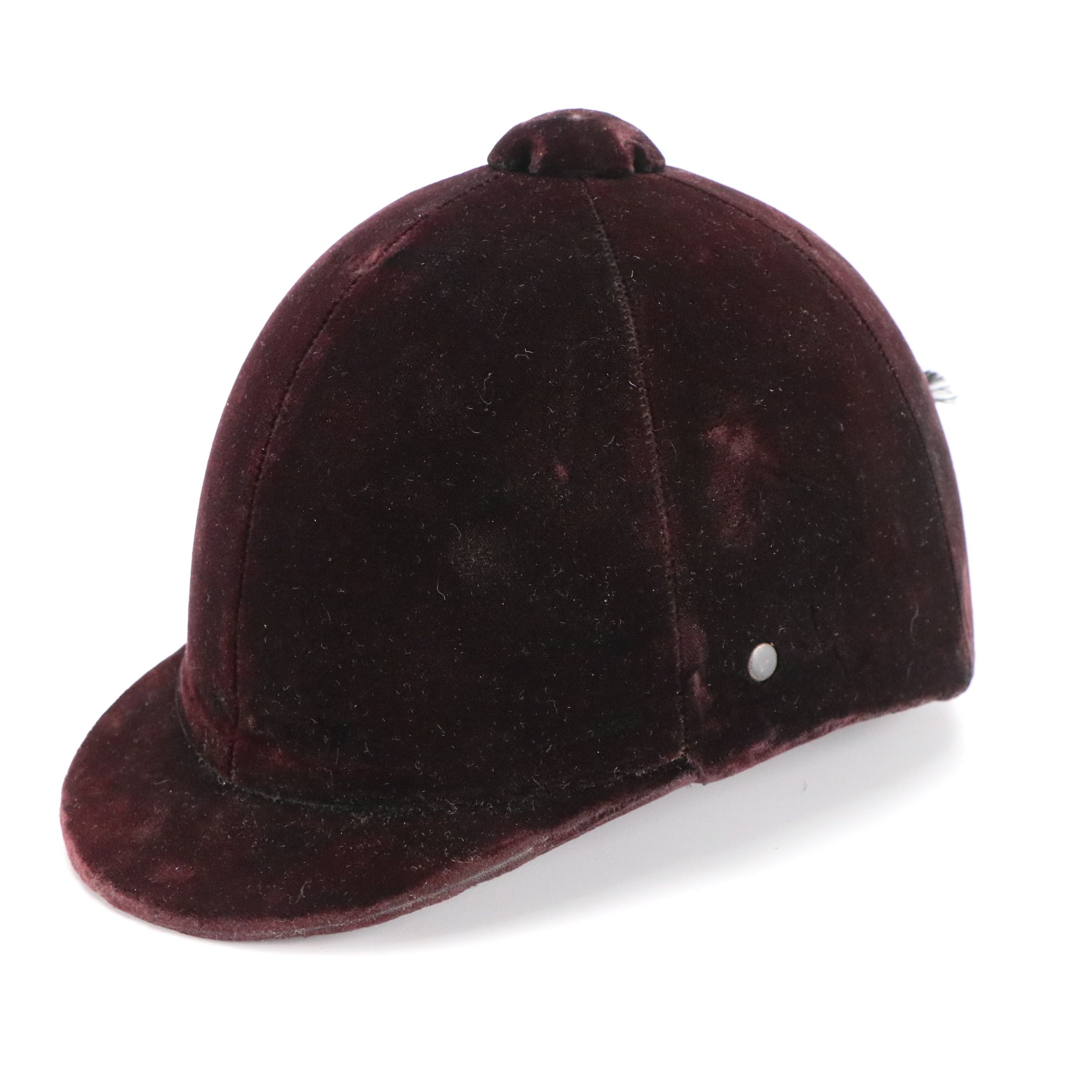 Vintage Velvet Equestrian Riding Hat