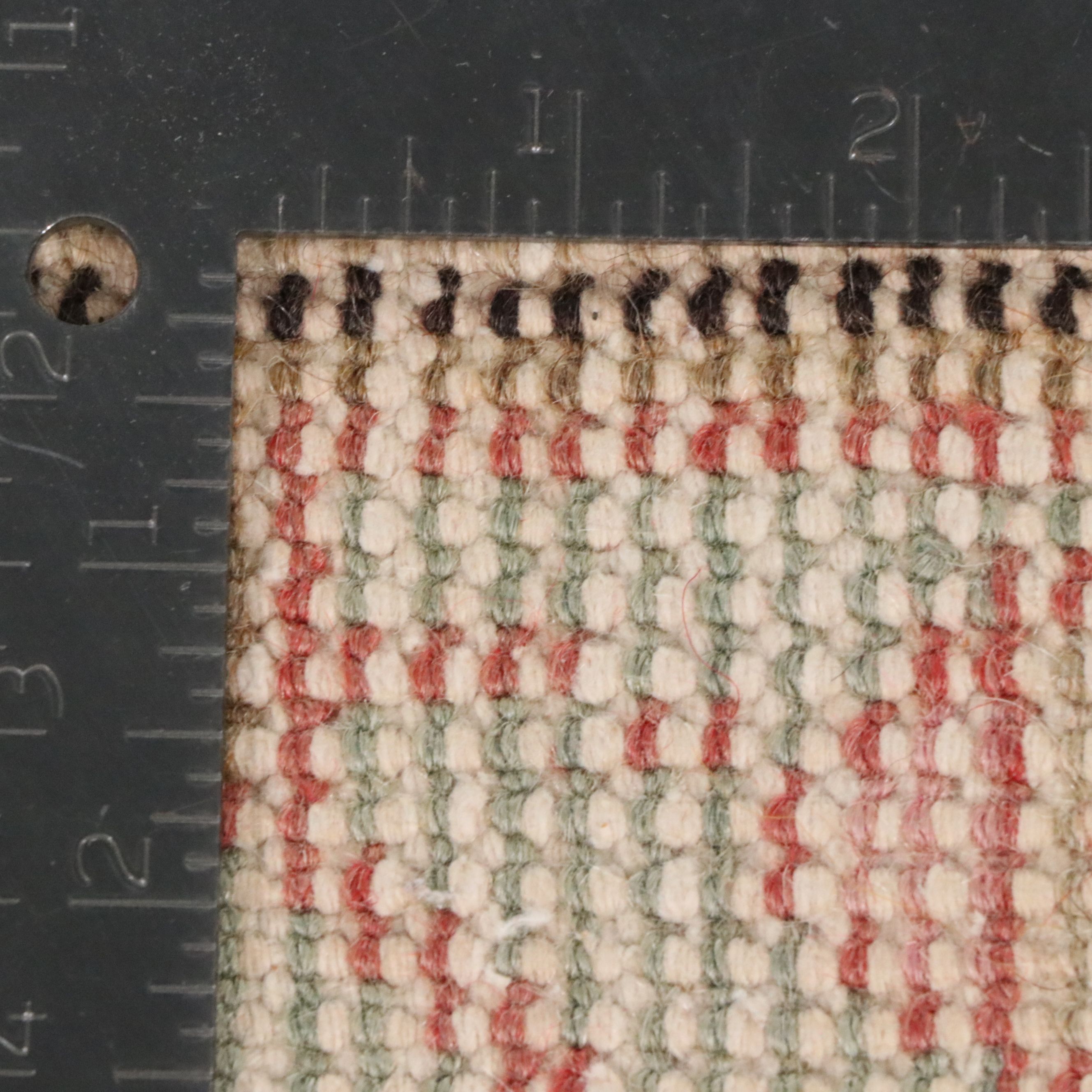 4'5 x 6'11 Hand-Knotted Turkish Oushak Area Rug