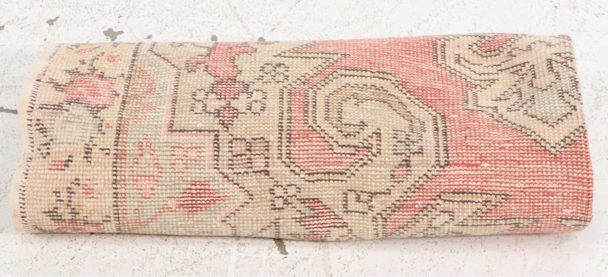 4'5 x 6'11 Hand-Knotted Turkish Oushak Area Rug