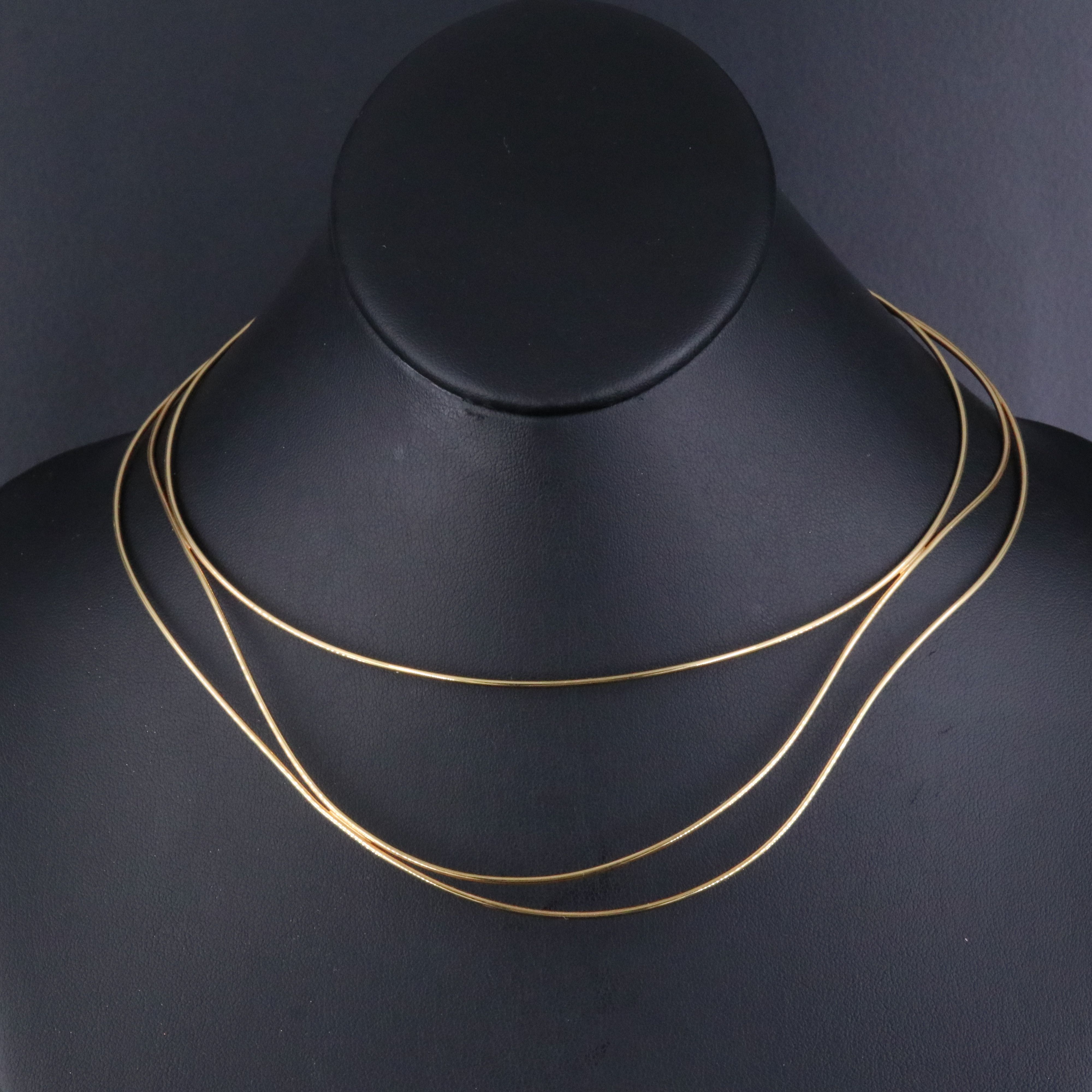 Elsa Peretti for Tiffany & Co. 18K Wave Necklace