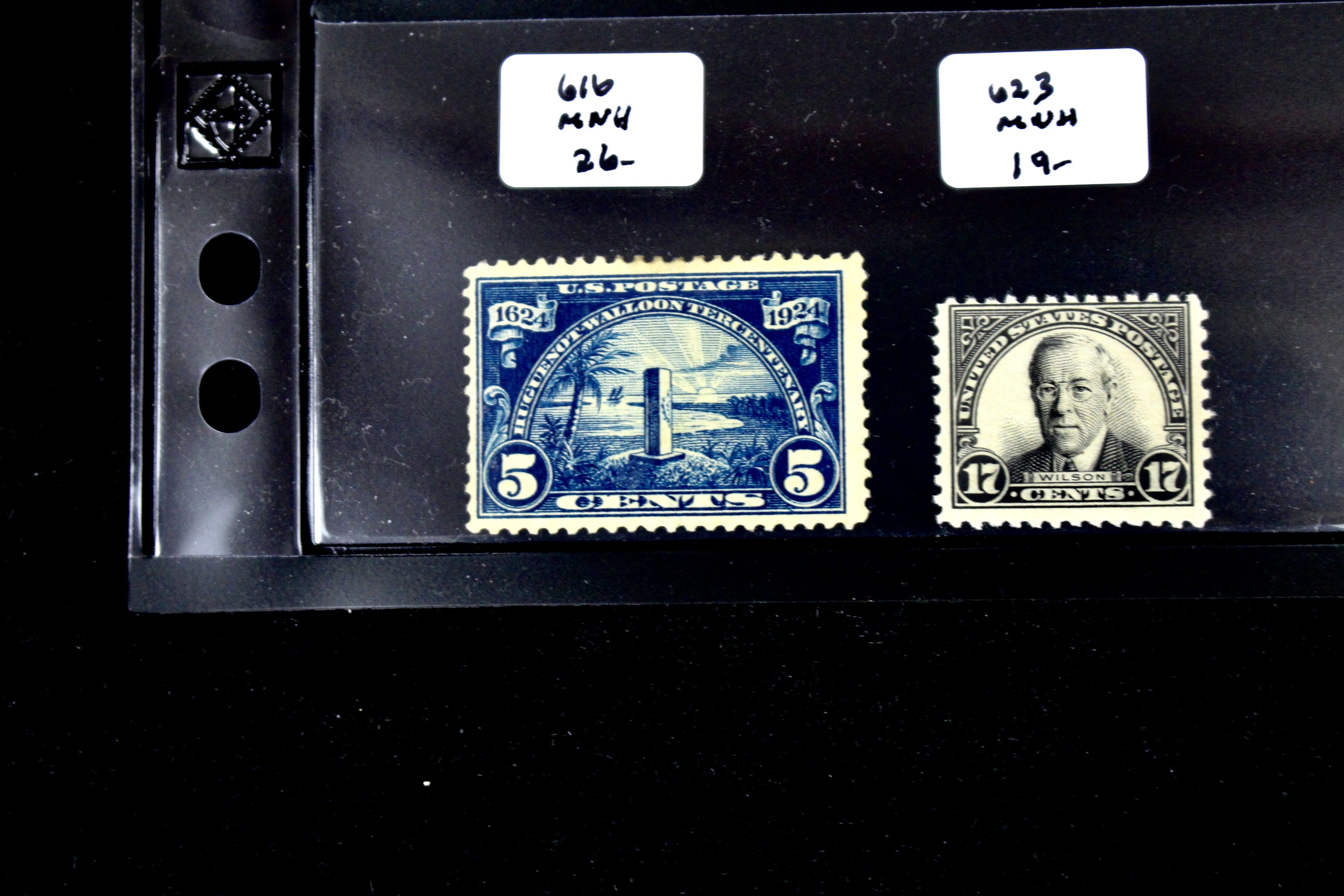 Twenty Early Mint Condition U.S. Postage Stamps, Scott 553 to 723