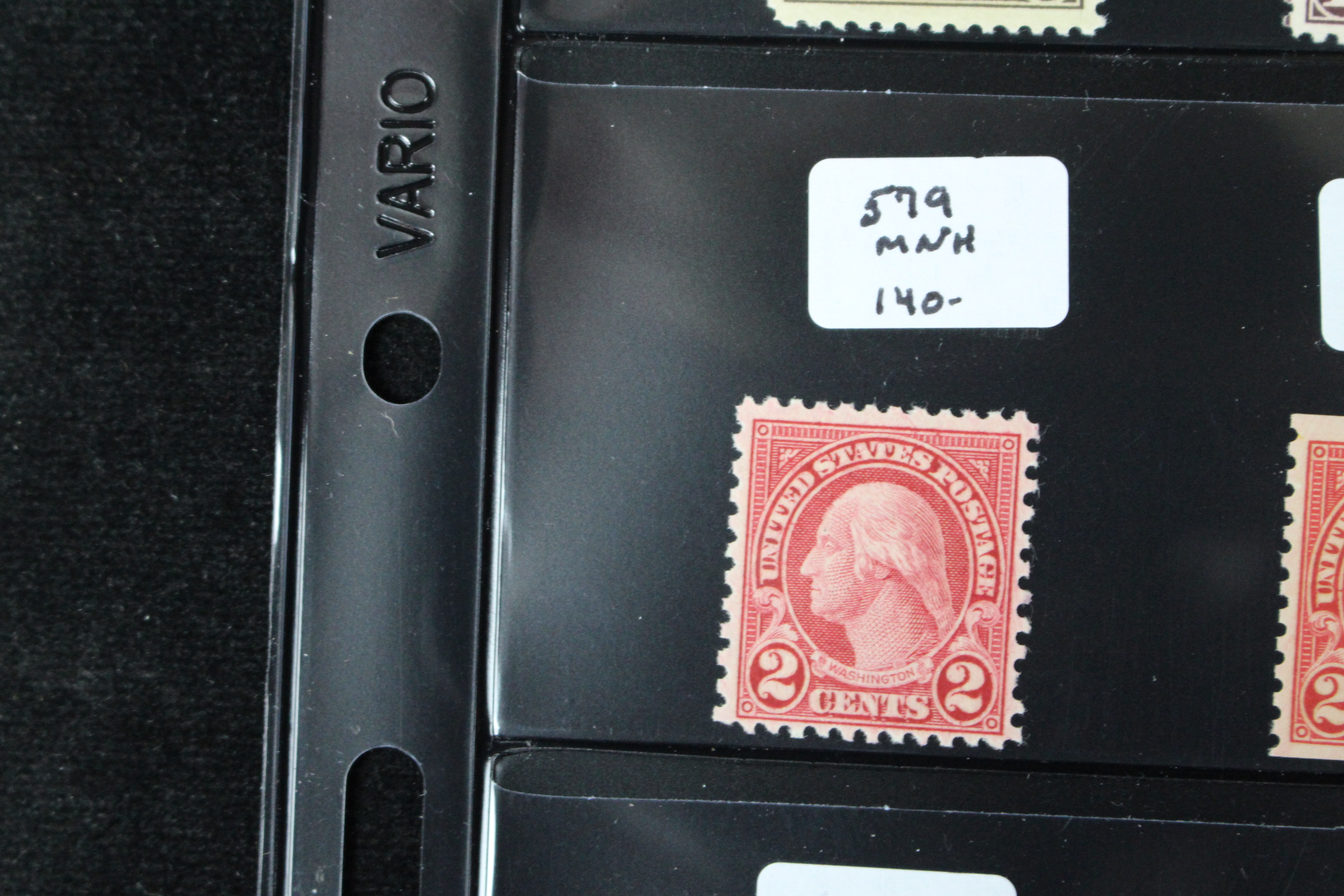 Twenty Early Mint Condition U.S. Postage Stamps, Scott 553 to 723