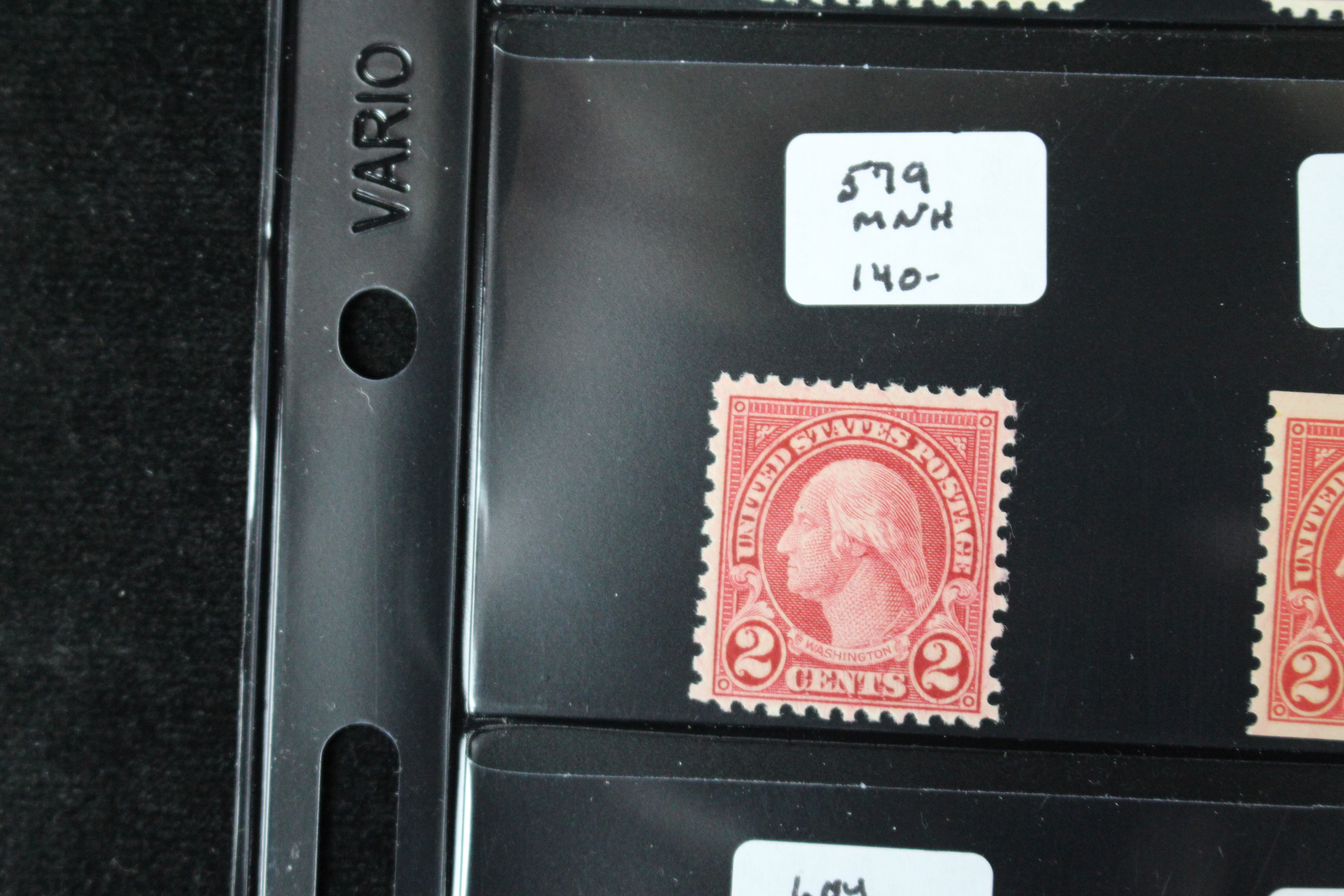 Twenty Early Mint Condition U.S. Postage Stamps, Scott 553 to 723