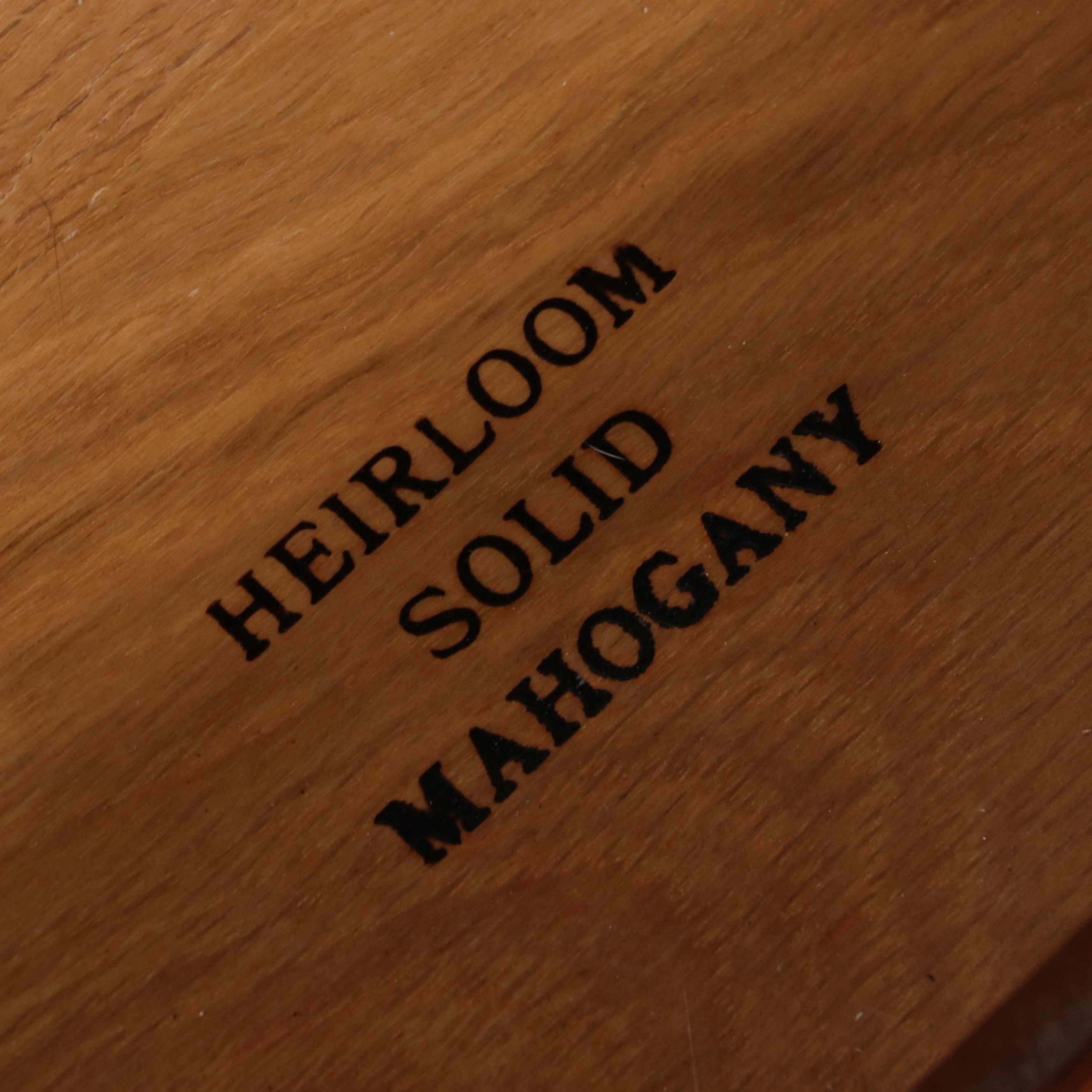 Link-Taylor Chippendale Style Mahogany Lowboy, Late 20th Century