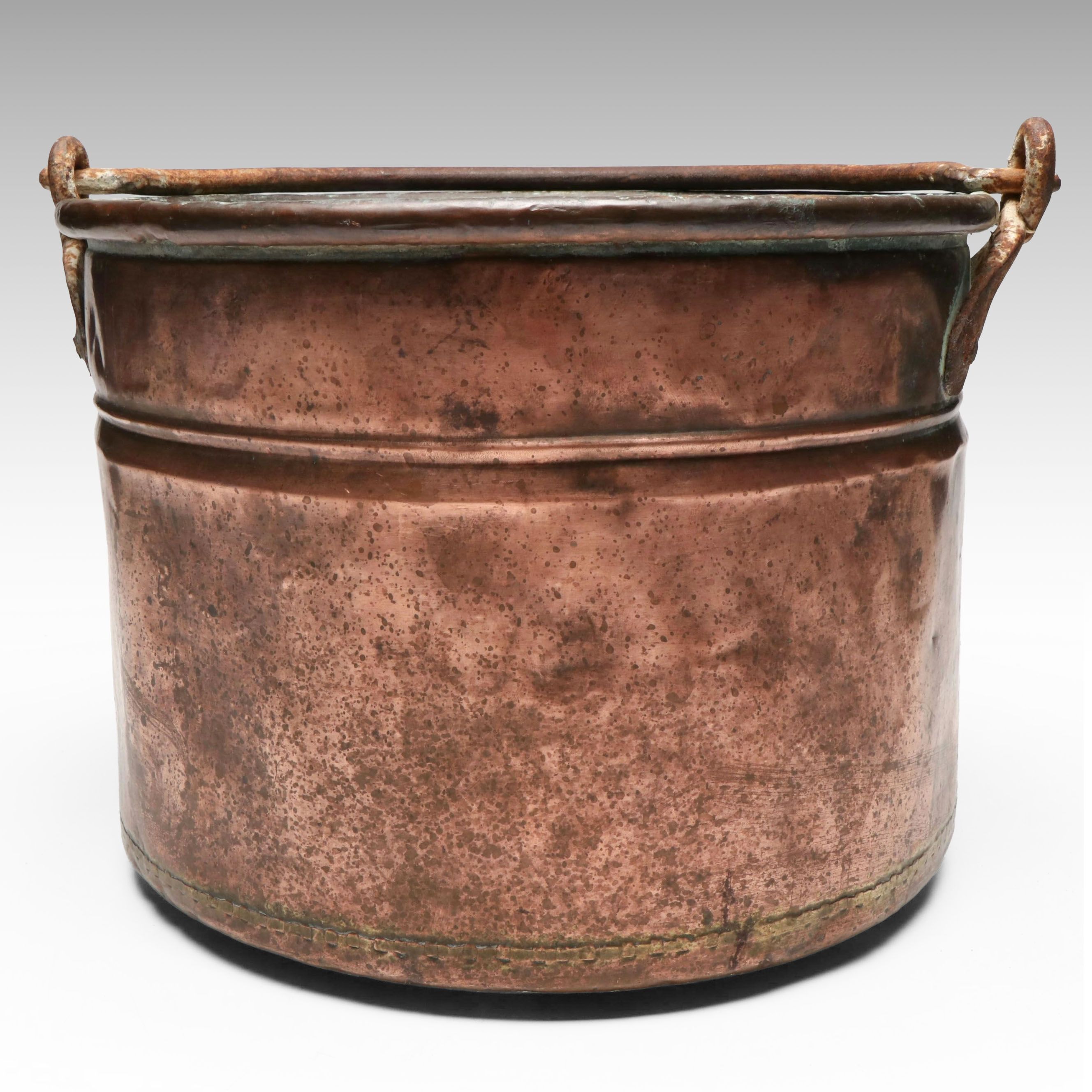Rustic Copper Bucket