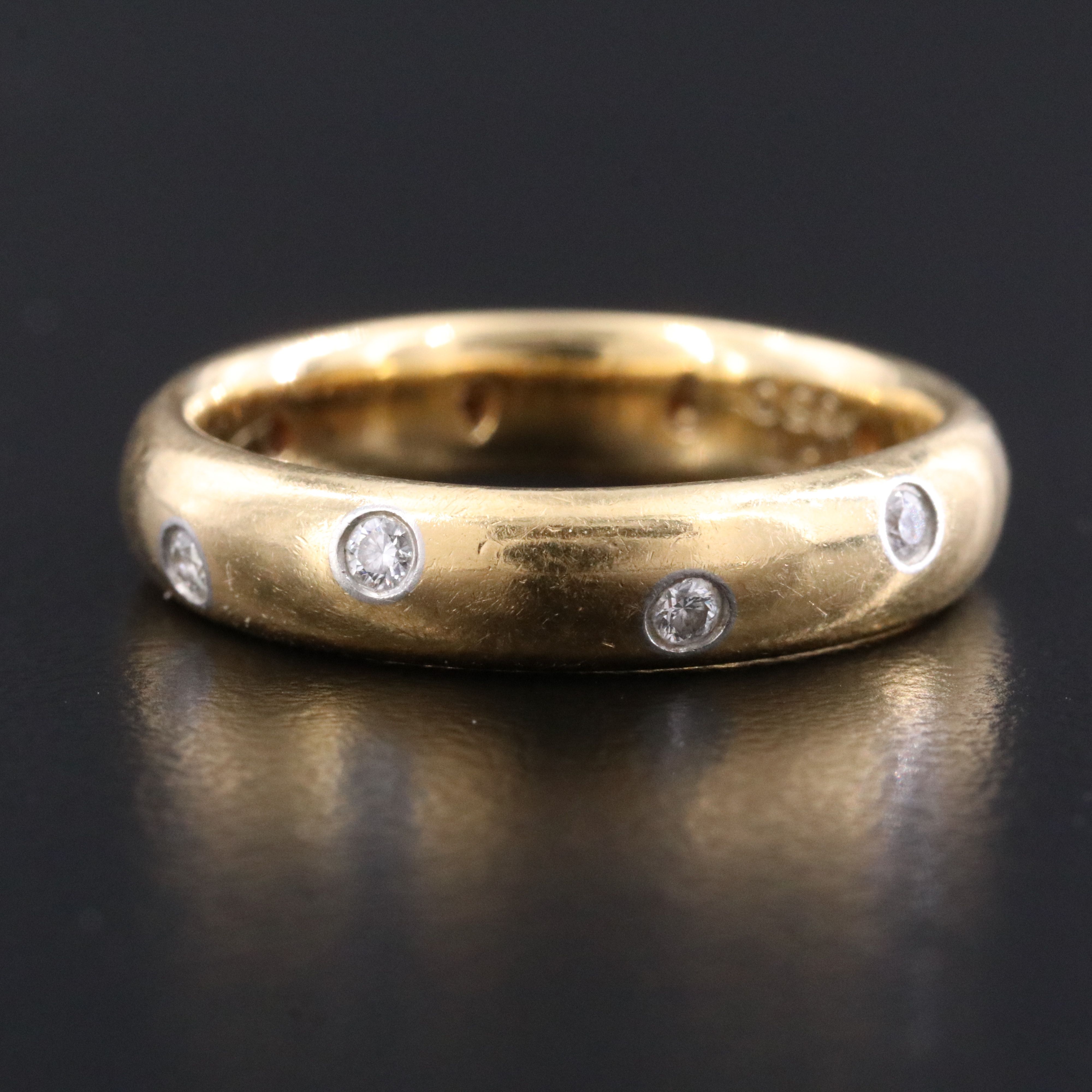 Tiffany & Co. Etoile 18K, Platinum and 0.30 CTW Diamond Ring