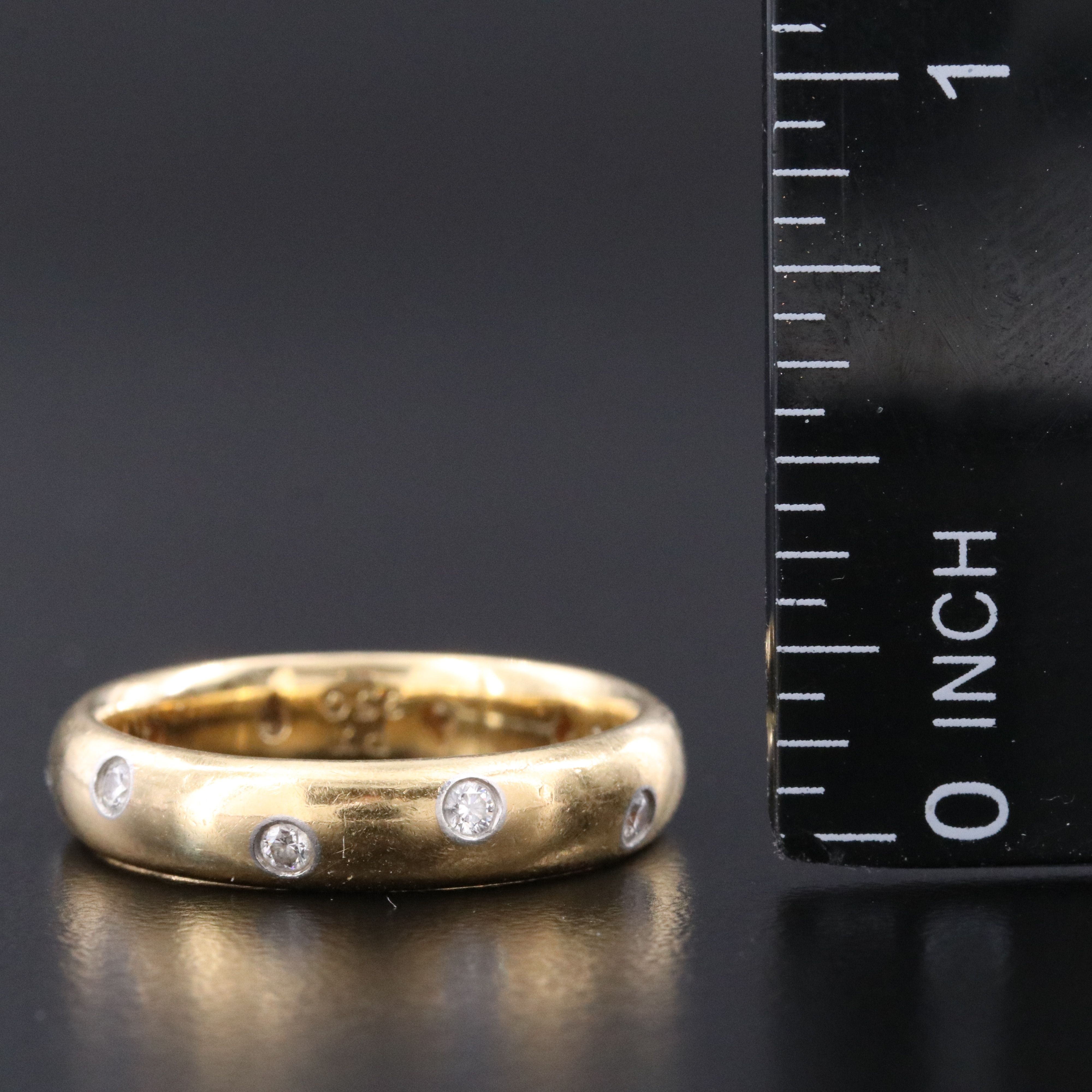 Tiffany & Co. Etoile 18K, Platinum and 0.30 CTW Diamond Ring