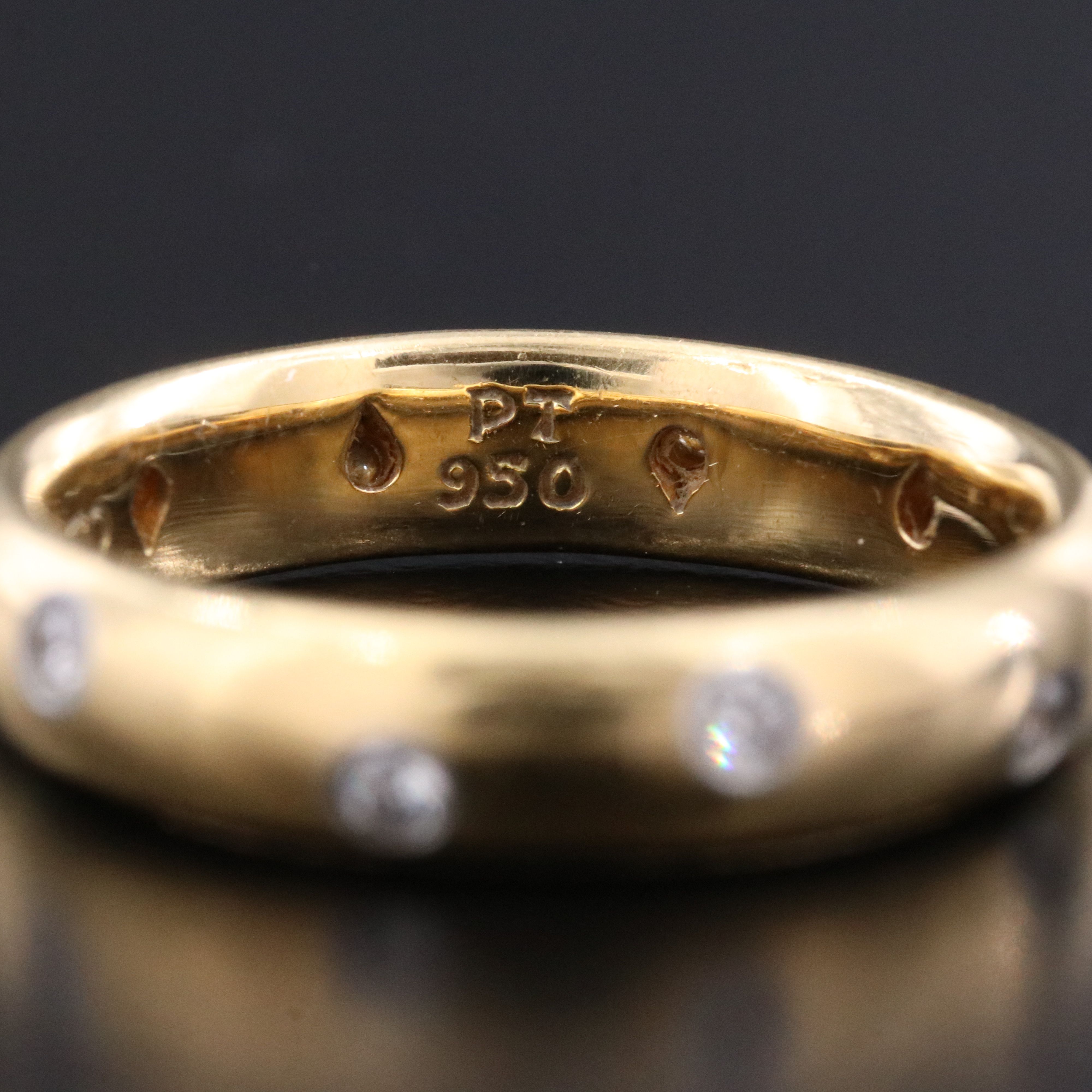 Tiffany & Co. Etoile 18K, Platinum and 0.30 CTW Diamond Ring